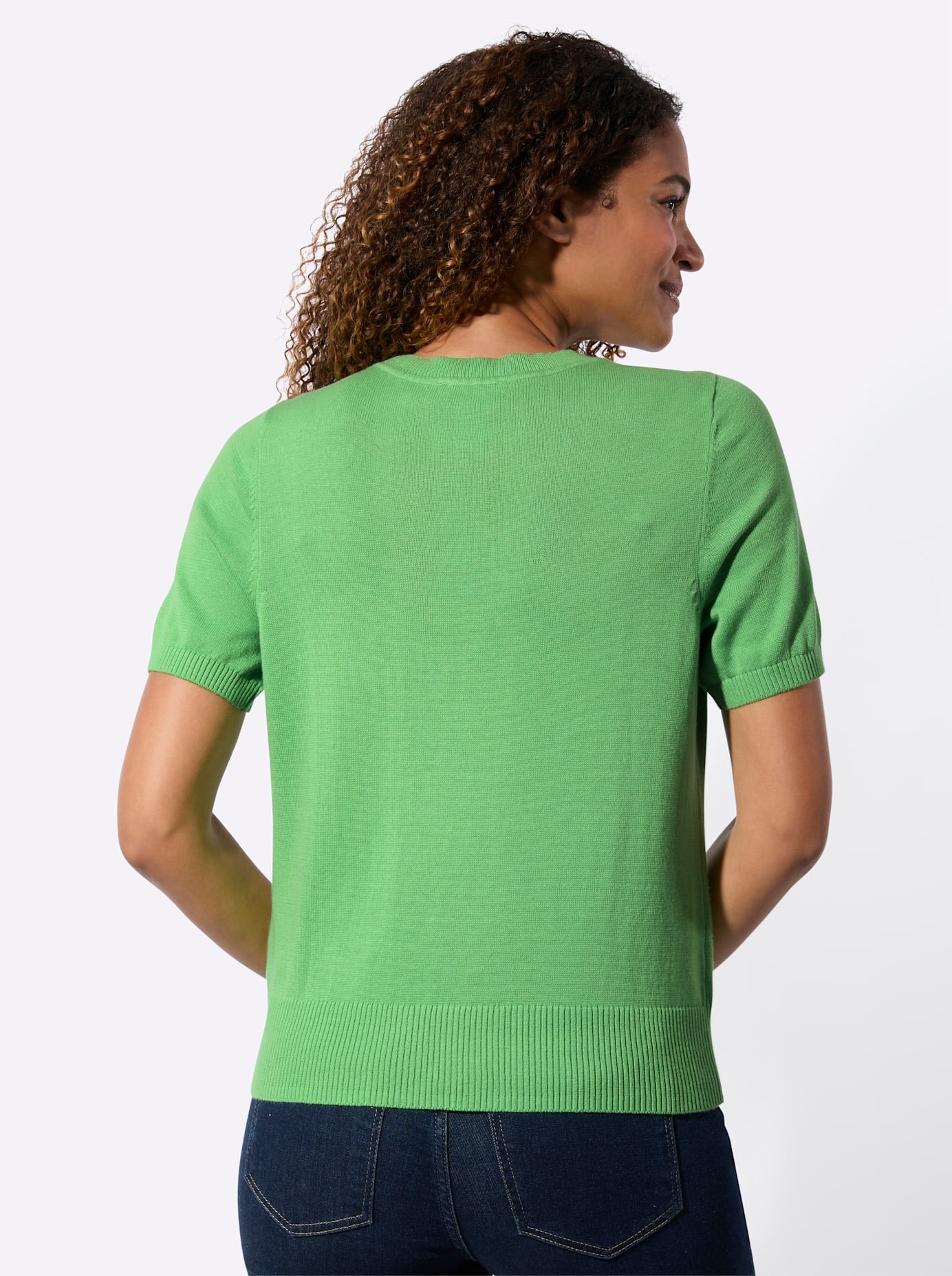 Casual Looks Pull à manches courtes »Kurzarm-Pullover«