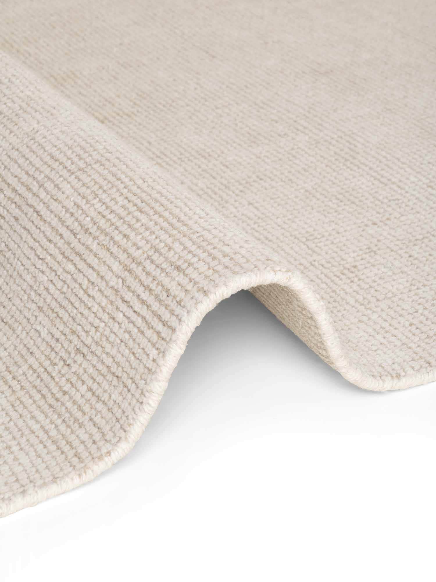 Ted Baker Tapis en laine »Croom , auch in rund« Rectangulaire 10 mm Höhe Wolle, Natur, Handgewebt, Wohnzimmer, Schlafzimmer, Modern, Skandi