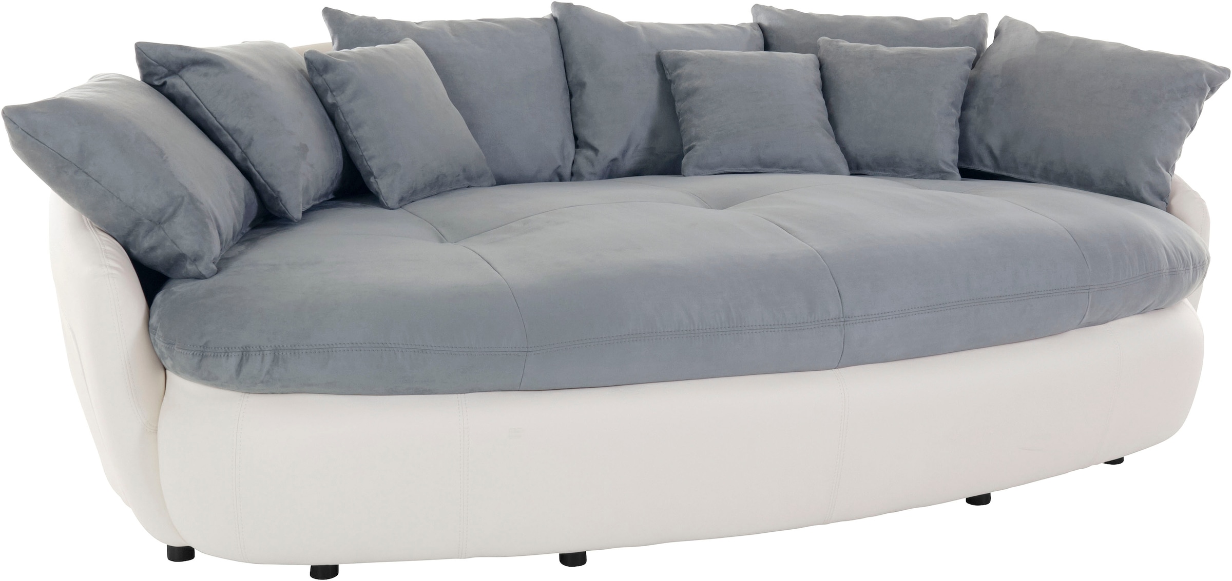 INOSIGN Big-Sofa »Aruba« gemütliches Megasofa in XXL in organischer Form mit vielen Kissen