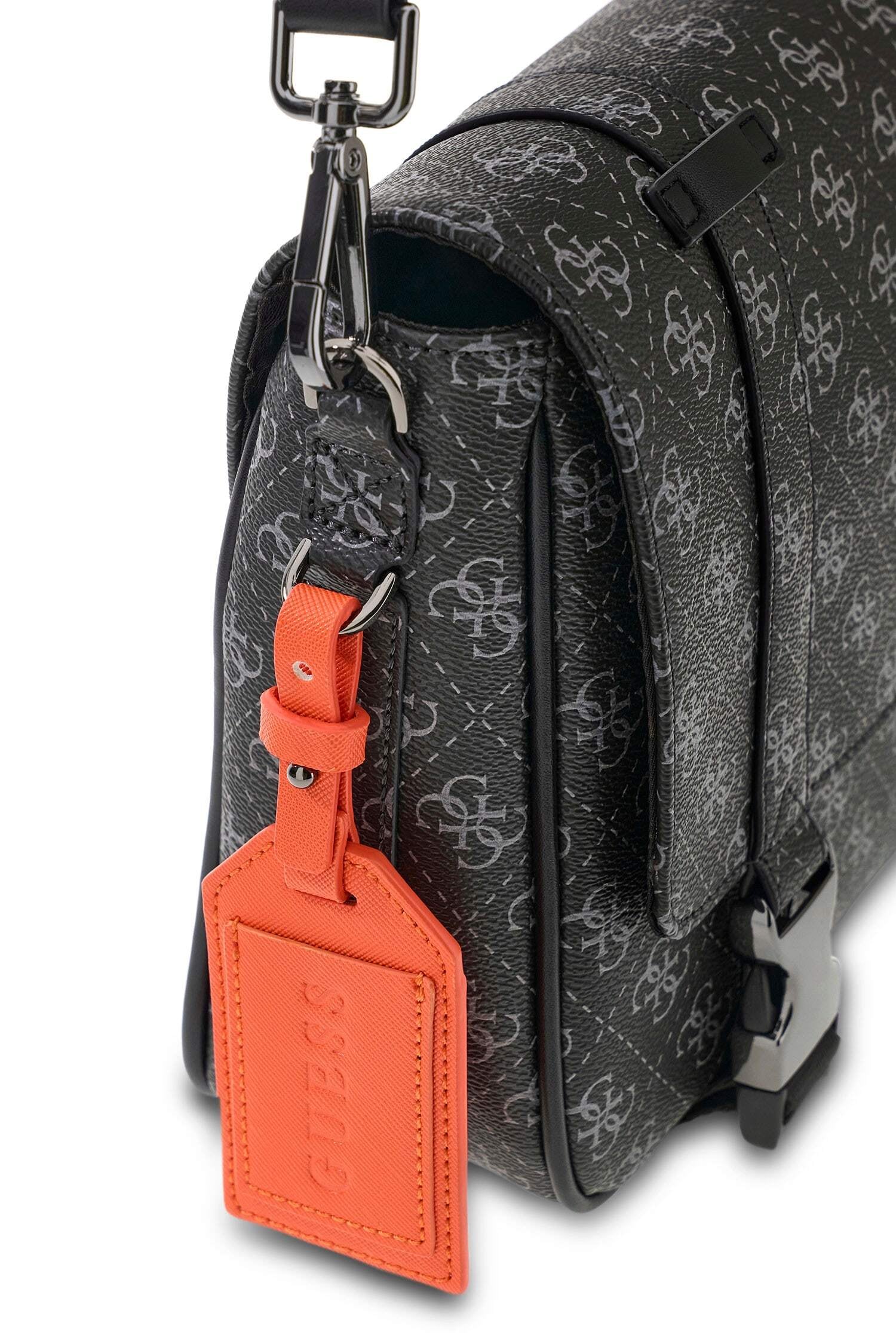 Guess Sac de messager »MILANO MESSENGER« sac d'affaires, sac de travail, sac ordinateur avec rabat