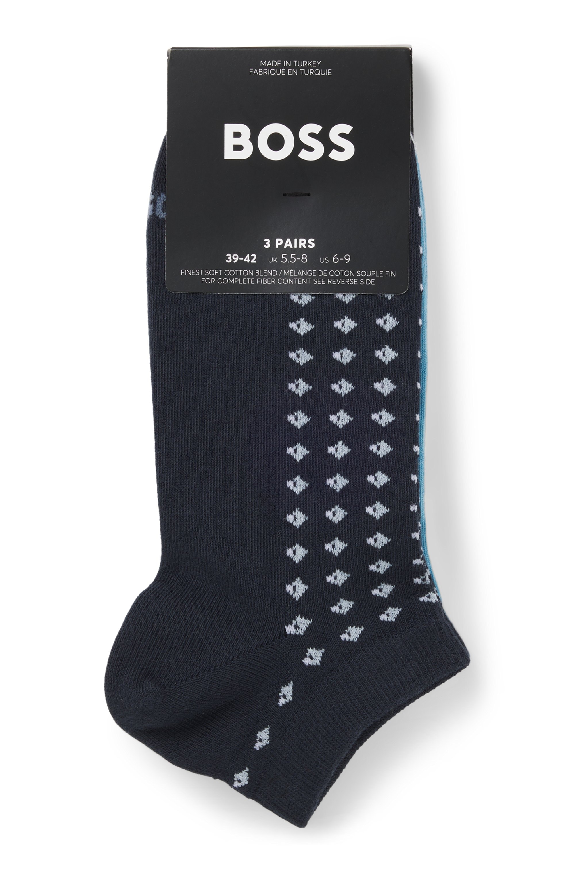 BOSS Sneakersocken »3P AS Minipattern CC« 3 Paar tlg.