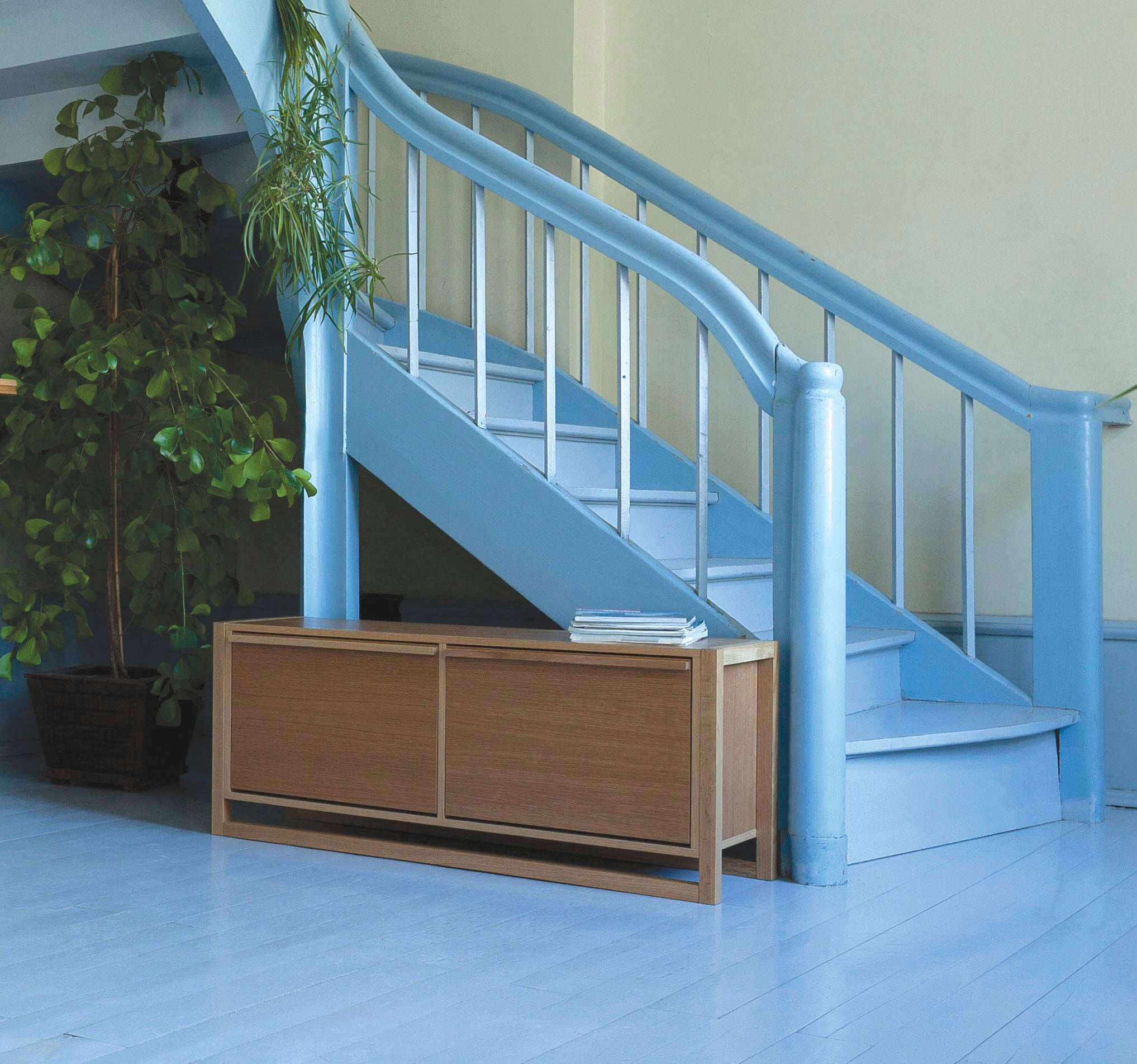 Woodman Banc »NewEst« im skandinavian Design, Holzfurnier aus Eiche, FSC®