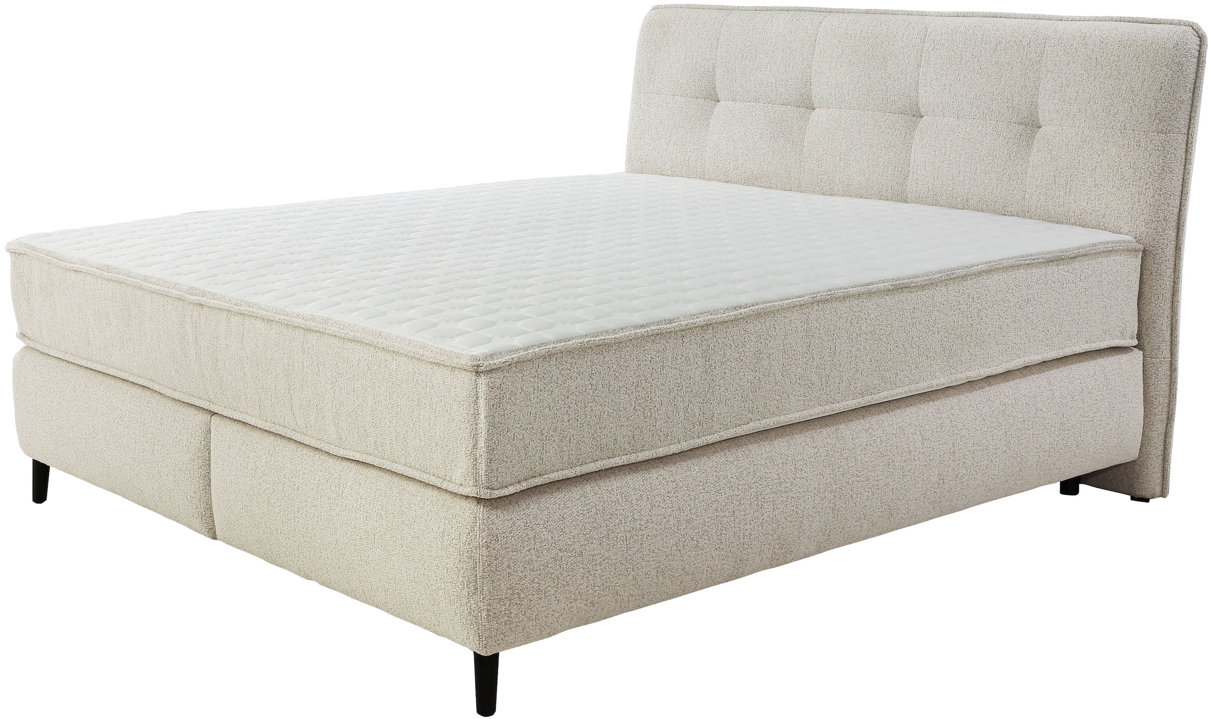 Jockenhöfer Gruppe Lit boxspring »King-Size in der Breite 180cm« Matelas XXL 7 zones TTFK extra épais (25 cm de haut)