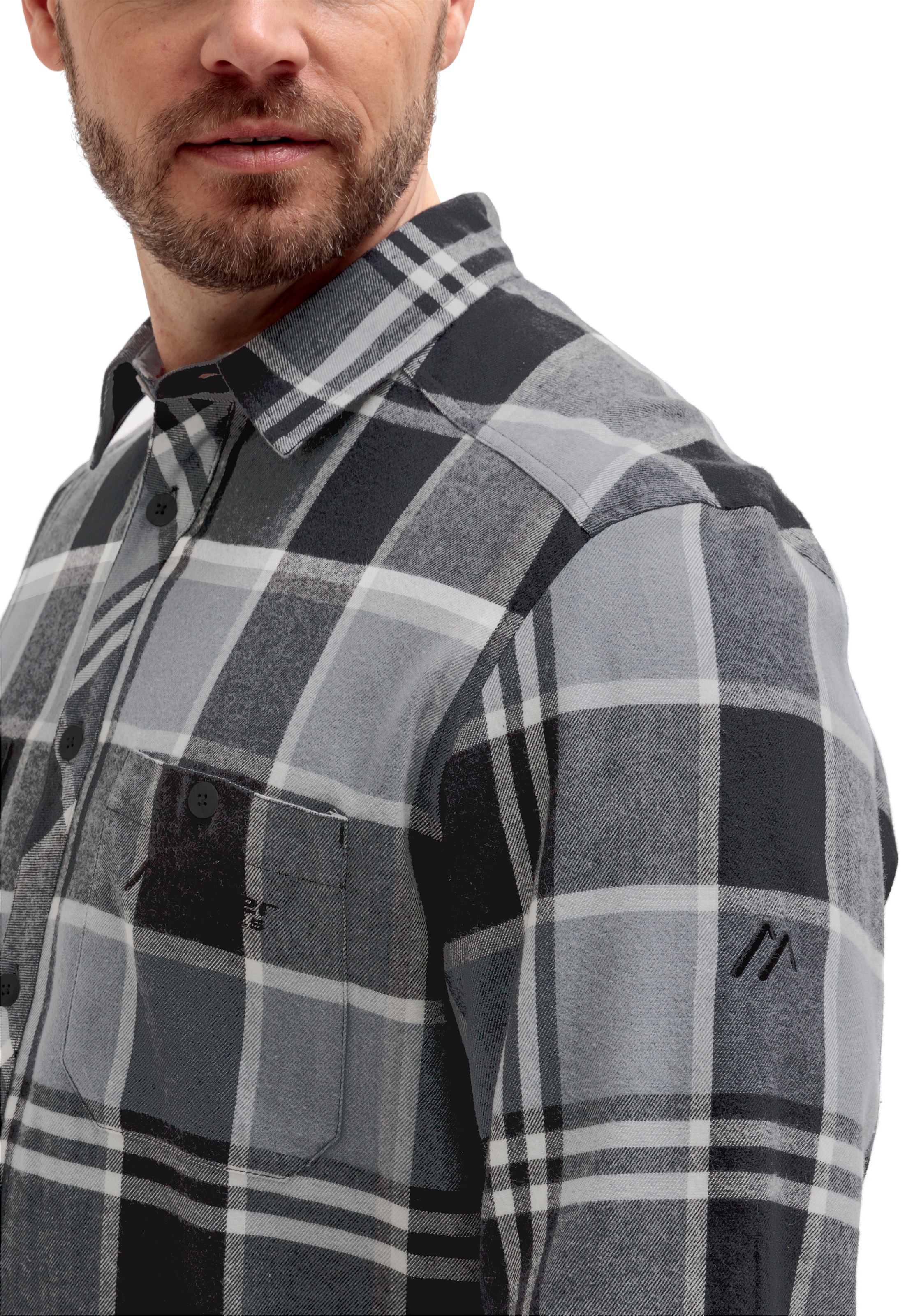 Maier Sports Funktionshemd »Predeal 2.0 M« Herren Hemd warm u. atmungsaktiv