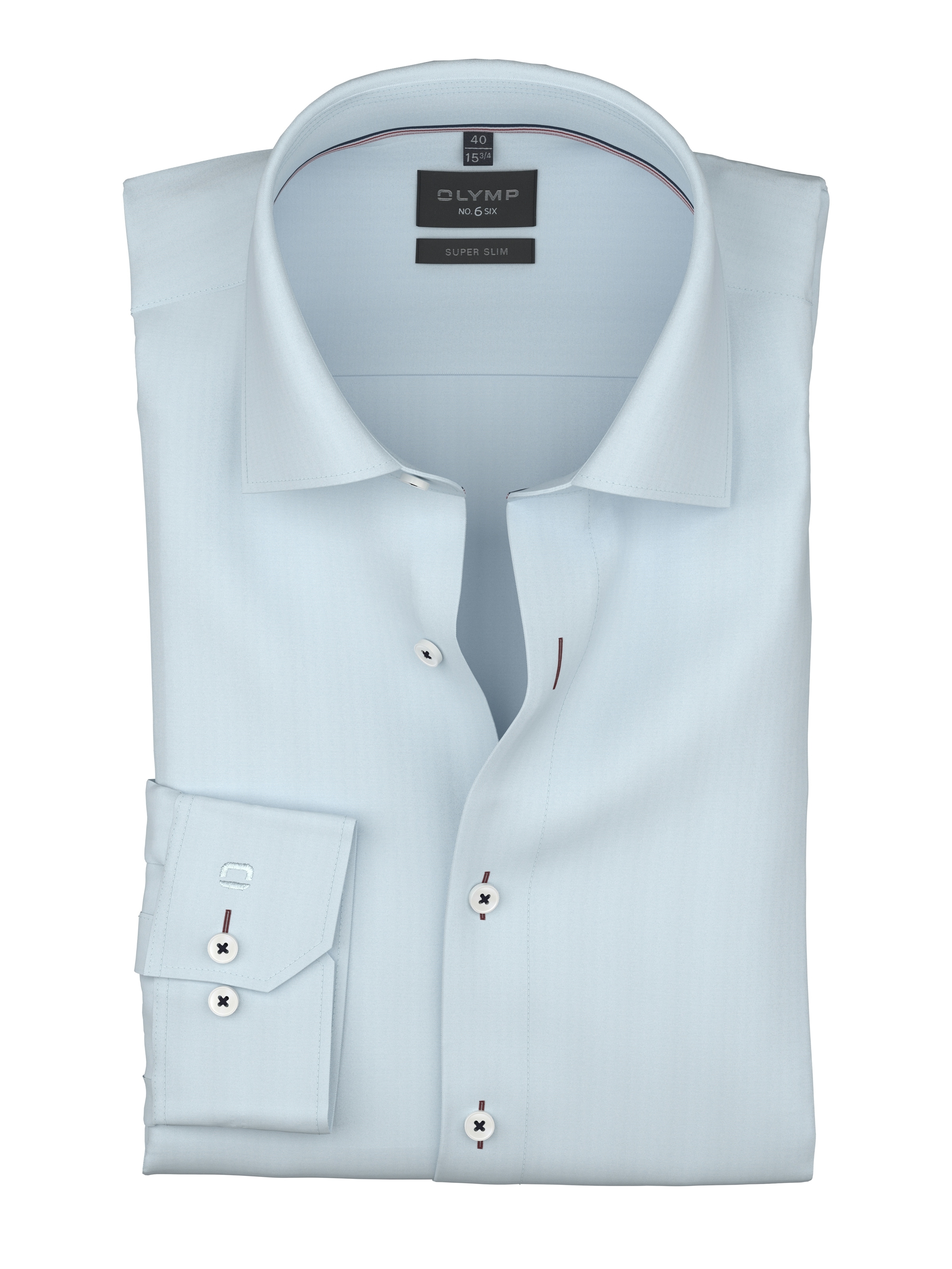 OLYMP Chemise à manches longues »No 6 six« super slim, Kentkragen, Businesshemd