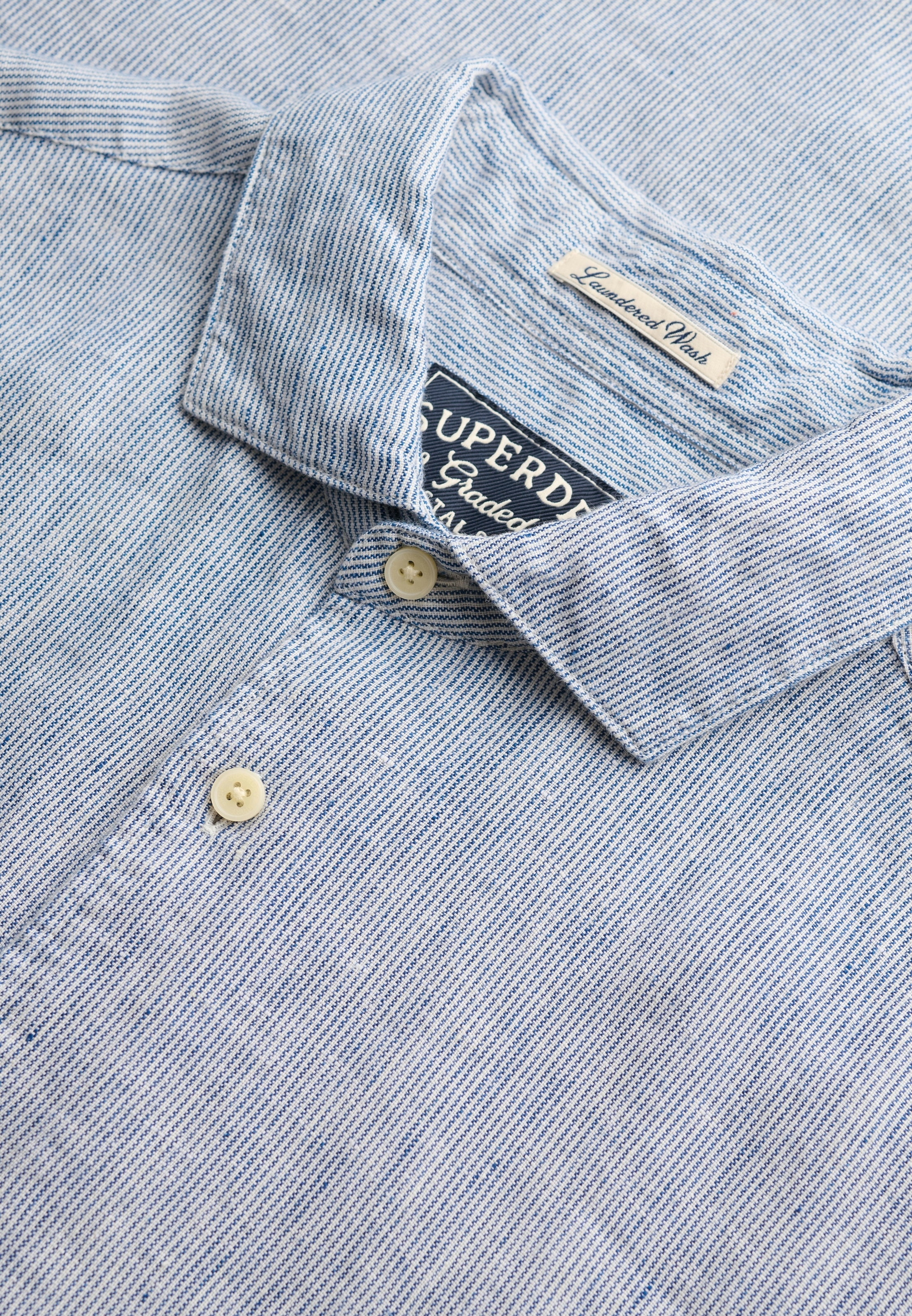 Superdry Leinenhemd »RIVIERA S/S LINEN SHIRT« aus 100% Leinen