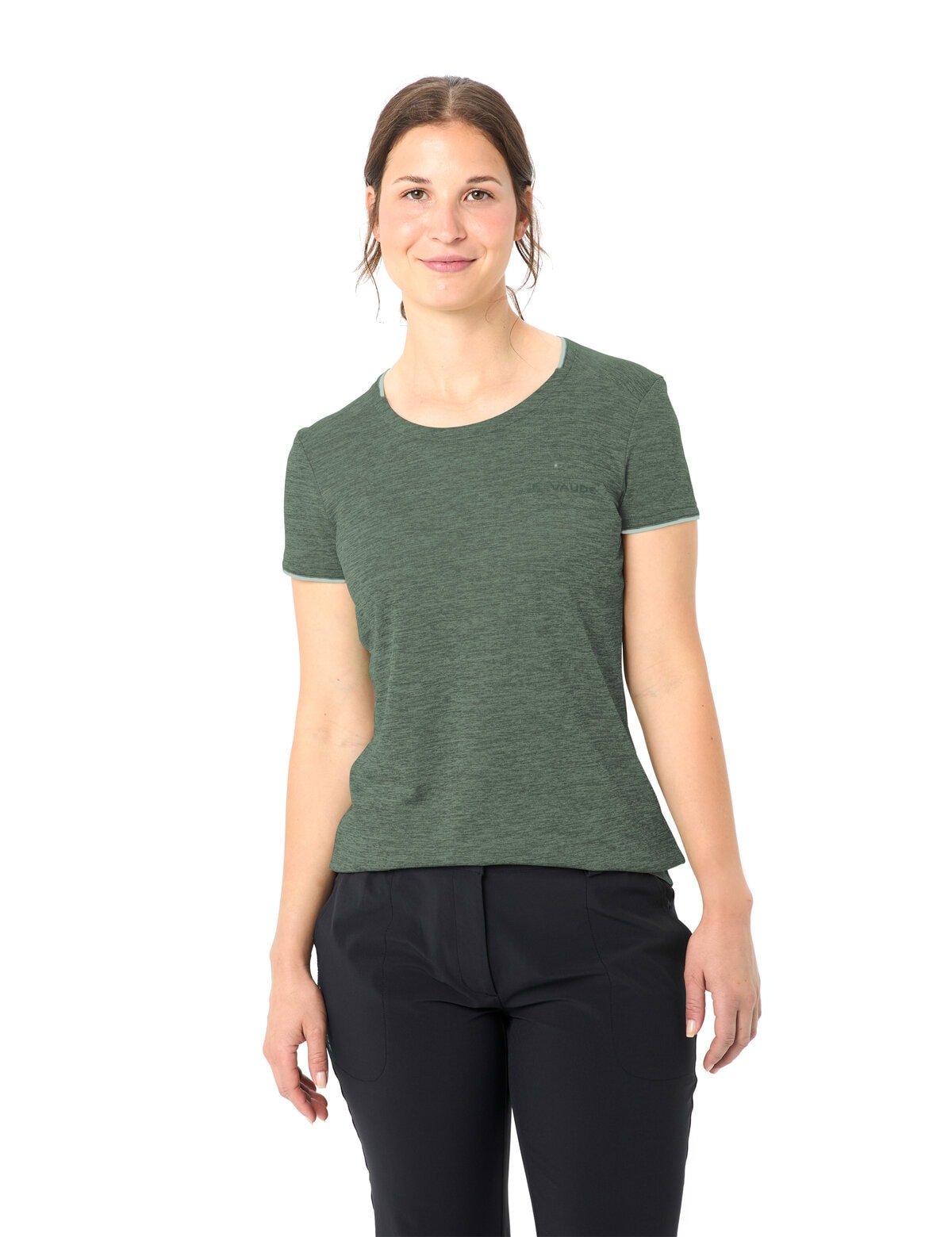 VAUDE T-shirt fonctionnel »WOMEN'S ESSENTIAL T-SHIRT« Slim fit Passform, Kurzarm, für Trekking und Wandern