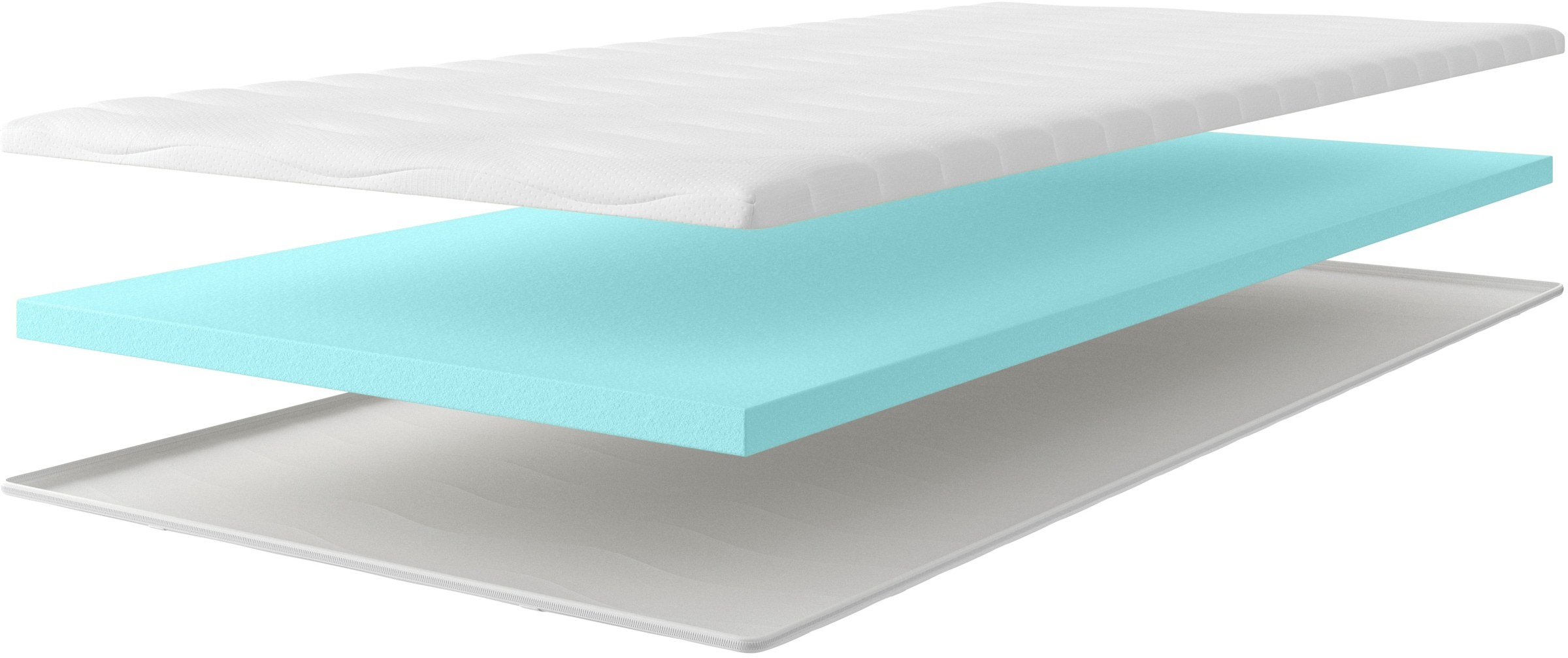 GOODproduct Topper »Tornby Topper 90x200 cm,180x200 cm, in 4 Härtegraden, Tencel™ Bezug« Matratze & Boxspringbett, Hausstauballergiker geeignet, langlebig