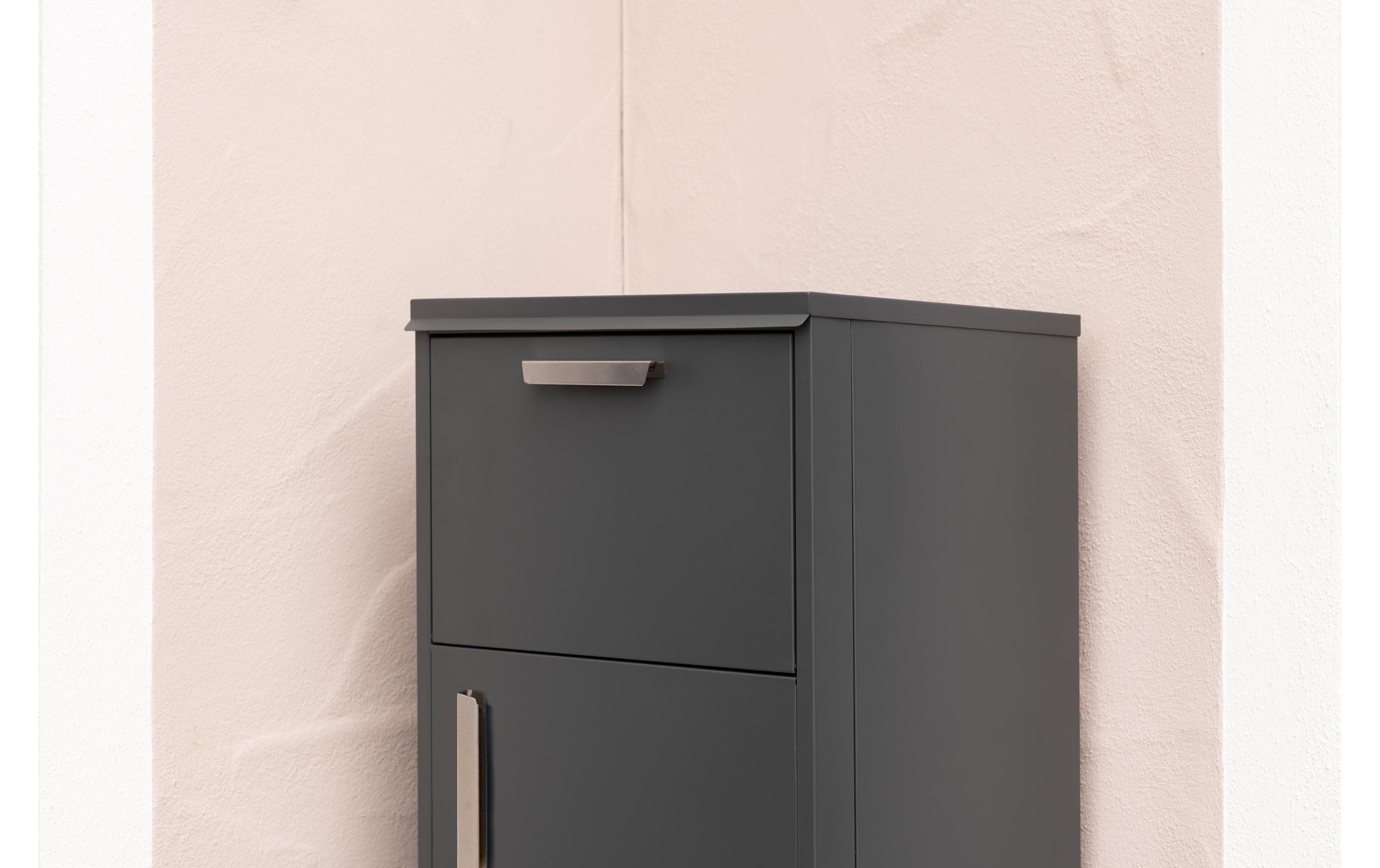 WESTMANN Paketbox »Stahl-Paketbox Pepe« Anthrazit, 50x39x114 cm