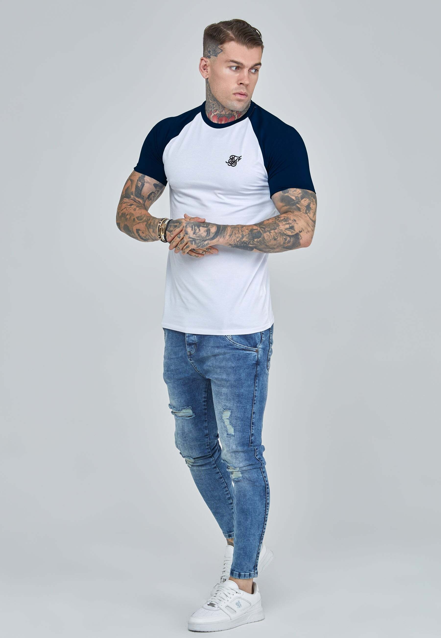 Siksilk T-Shirt »Siksilk T-Shirt Raglan«