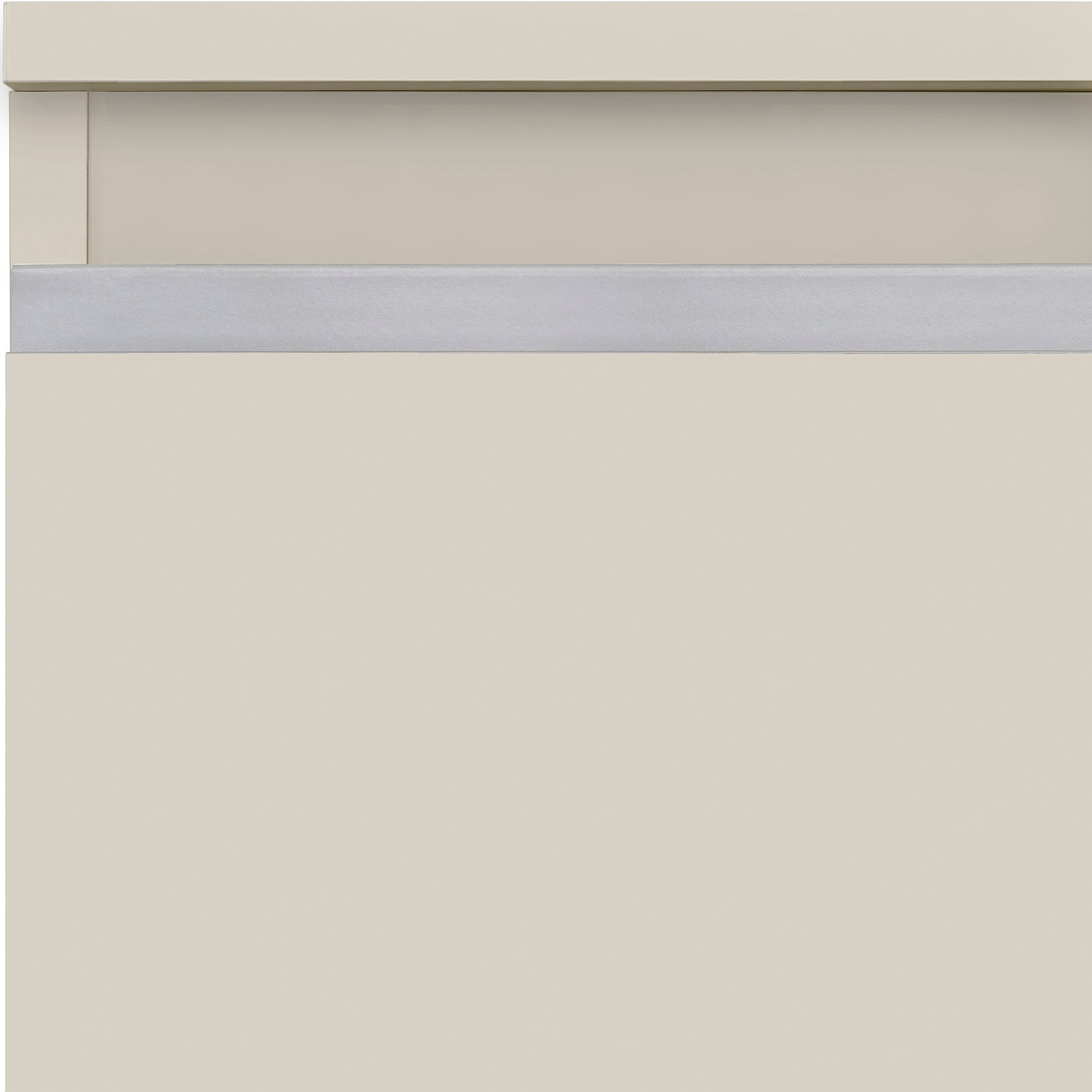 Home affaire Buffet »Magic, Kommode, Schrank, Stauraumschrank« Hochwertiger Aluminiumgriff, 2 Türen, 3 Schubkästen,B/T/H 240×40×81 cm