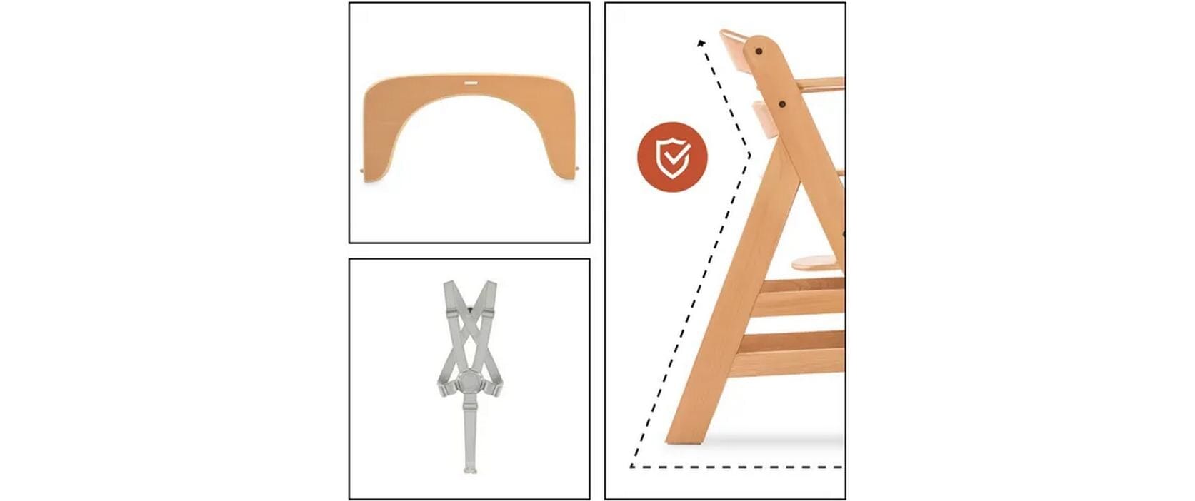 Hauck Hochstuhl »Hochstuhl Alpha+ Pro, mit Newborn-Aufsatz« () dieses Produkt besteht aus FSC®-zertifiziertem Material