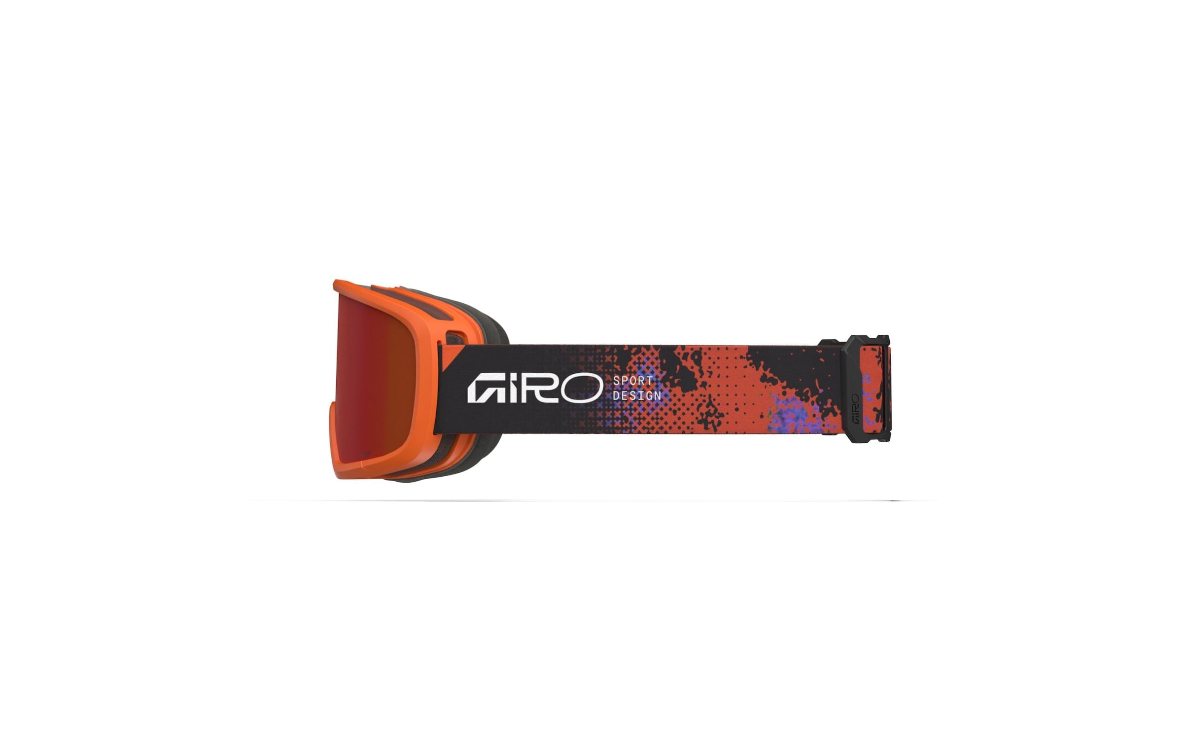 Giro Lunettes de ski »Skibrille Stomp Flash orange surge fade amber scarlet S2«