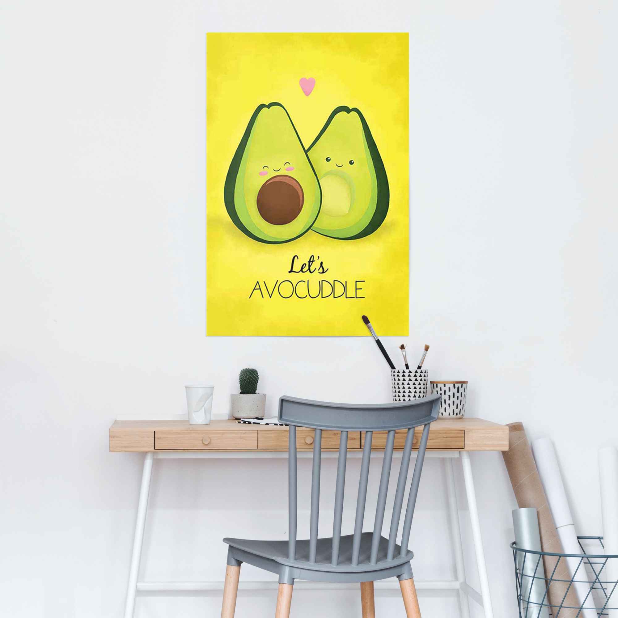 Reinders! Poster »Avocado let´s avocuddle« 1 Stk. tlg.