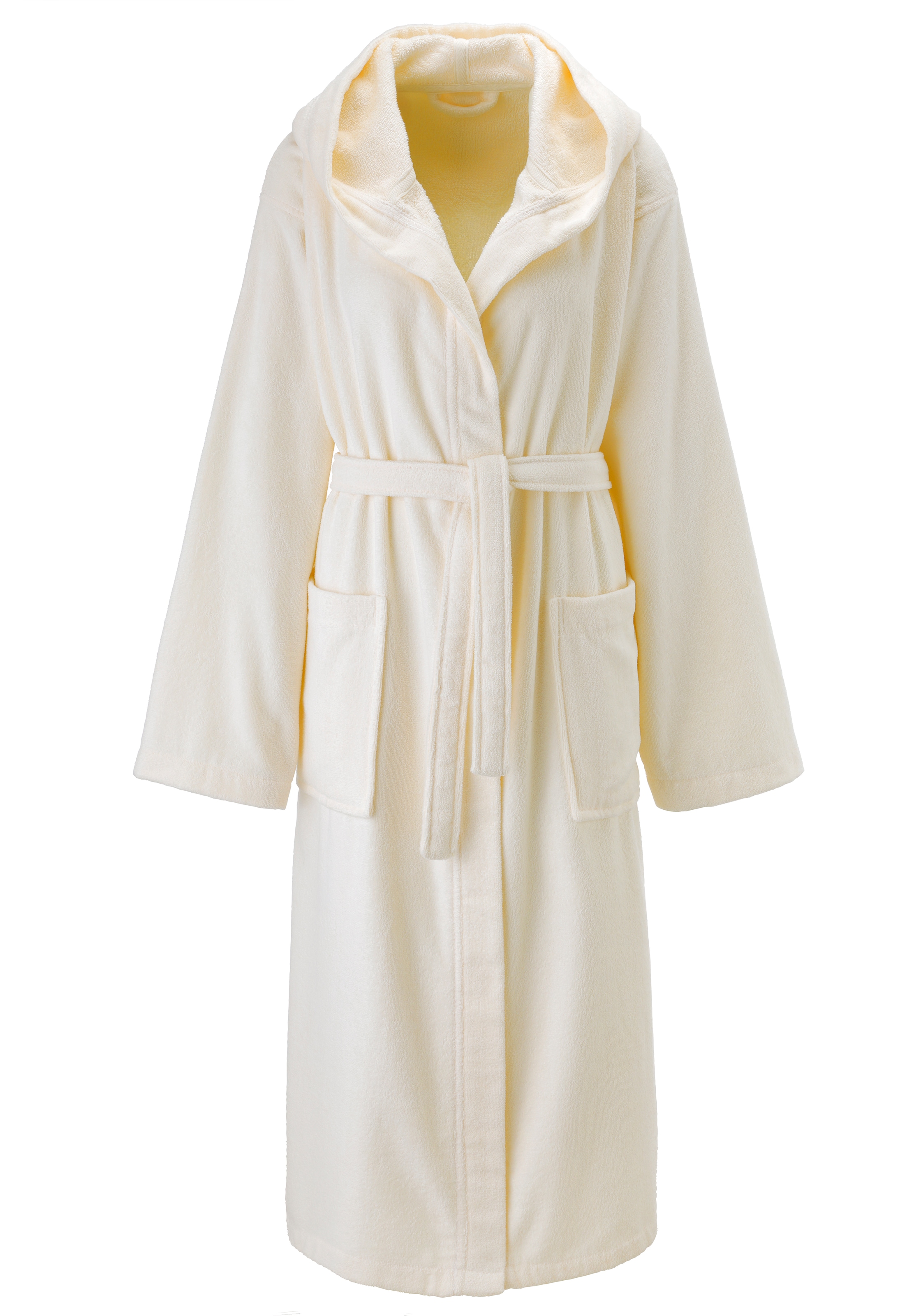 GOODproduct Unisex-Bademantel »Regona, Hotelbademantel, Morgenmantel, Standardlänge & Überlänge« 1 Stk. Damen & Herren, mit Taschen, flauschig, weich, Velours, Sauna & Spa