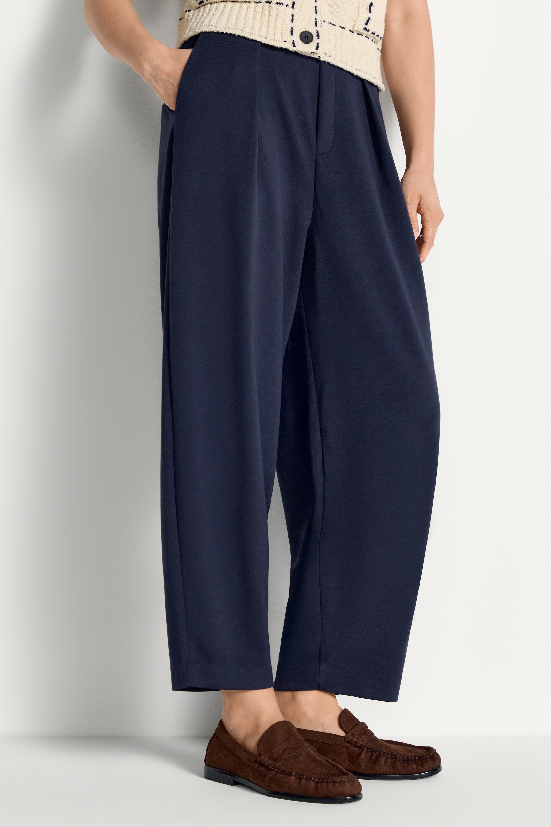 RICHROYAL Pantalon à pinces  im Barrel-Fit