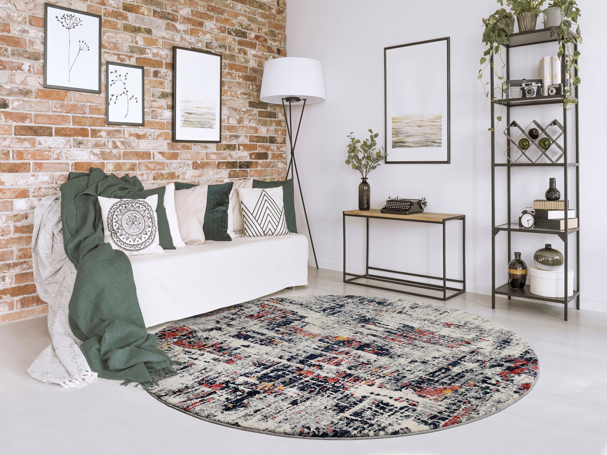 OCI DIE TEPPICHMARKE Tapis »HIGH & LOW SIX« Rond 20 mm Höhe