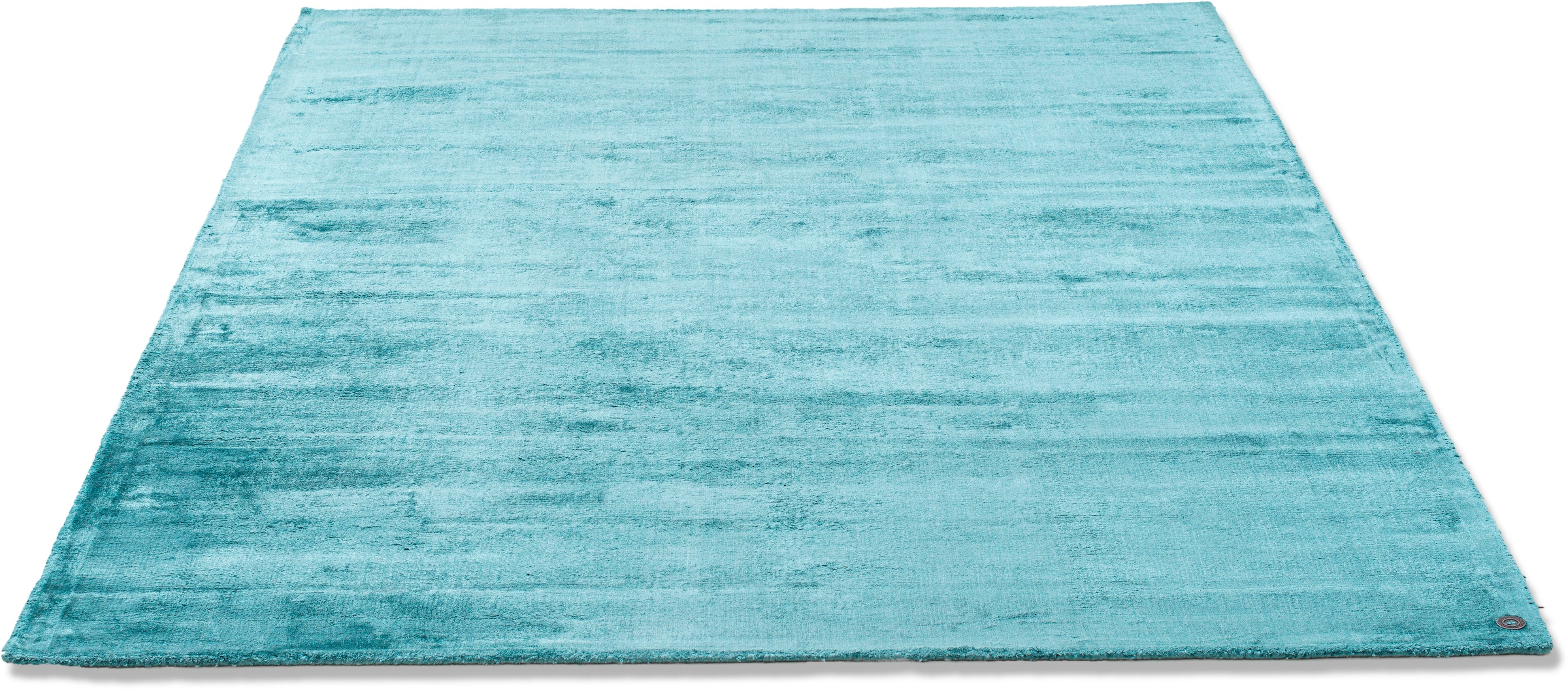 TOM TAILOR HOME Tapis »Shine uni« Rectangulaire 8 mm Höhe Handweb Teppich, 100% Viskose, handgewebt, mit elegantem Schimmer