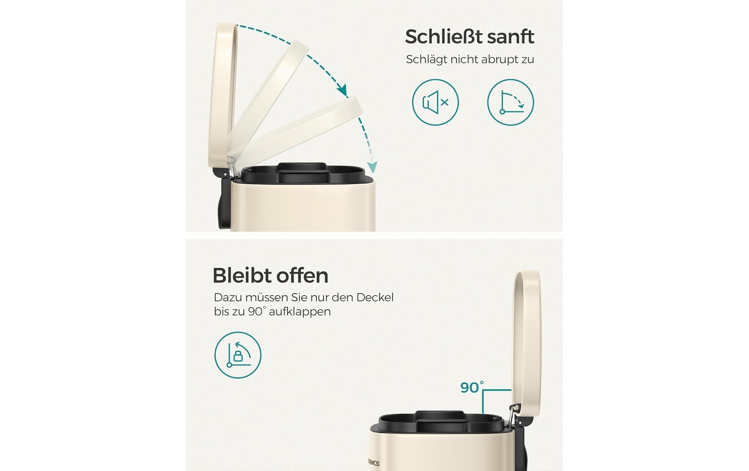 SONGMICS Poubelle »30 l« 1 Behälter