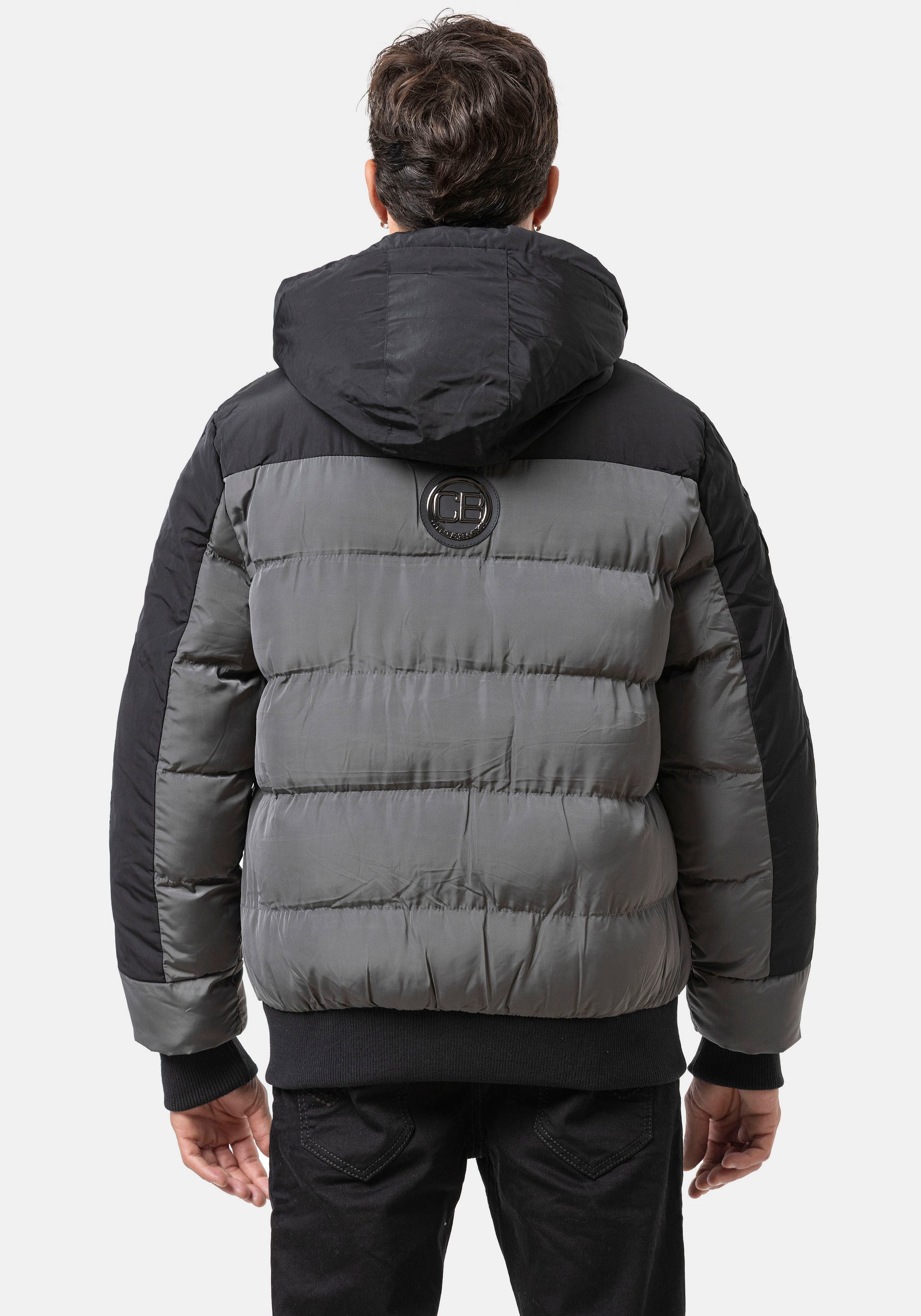 Cipo & Baxx Veste matelassée mit Kapuze