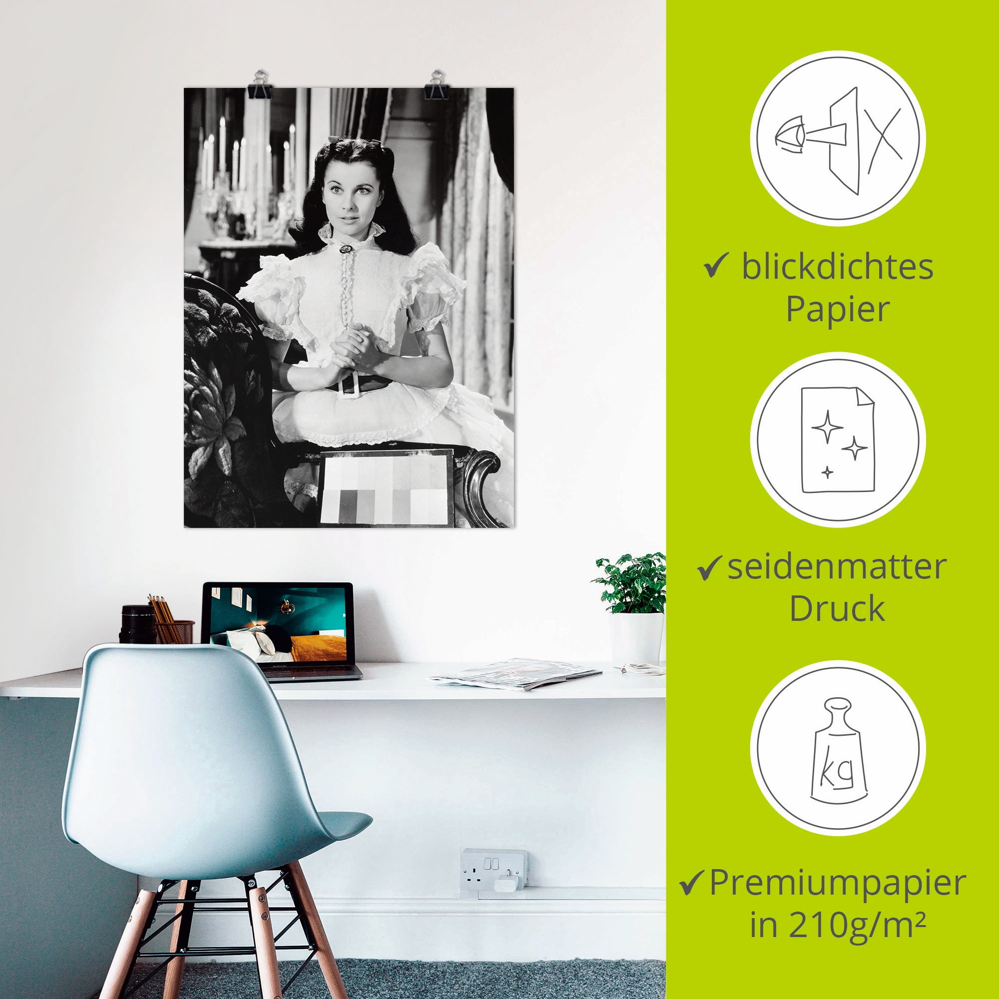 Artland Poster »Vom Winde verweht 1939 II« Film 1 Stk. tlg. ohne Rahmen