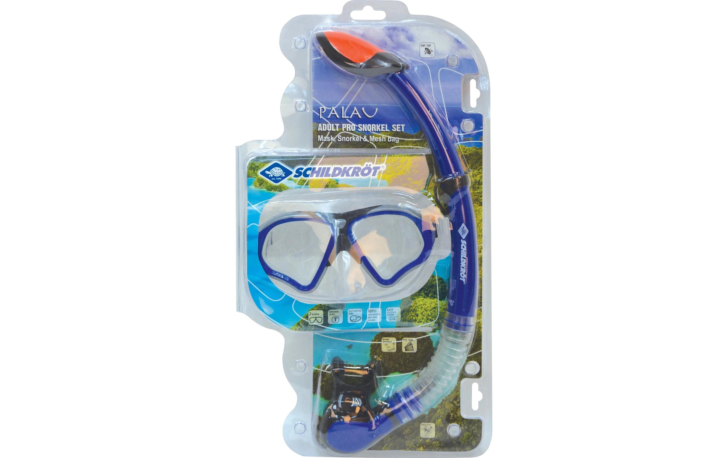 Schildkröt Funsports Taucherbrille »Funsports Schildkröt Schnorchel Set Pro Palau - 2-teilig«