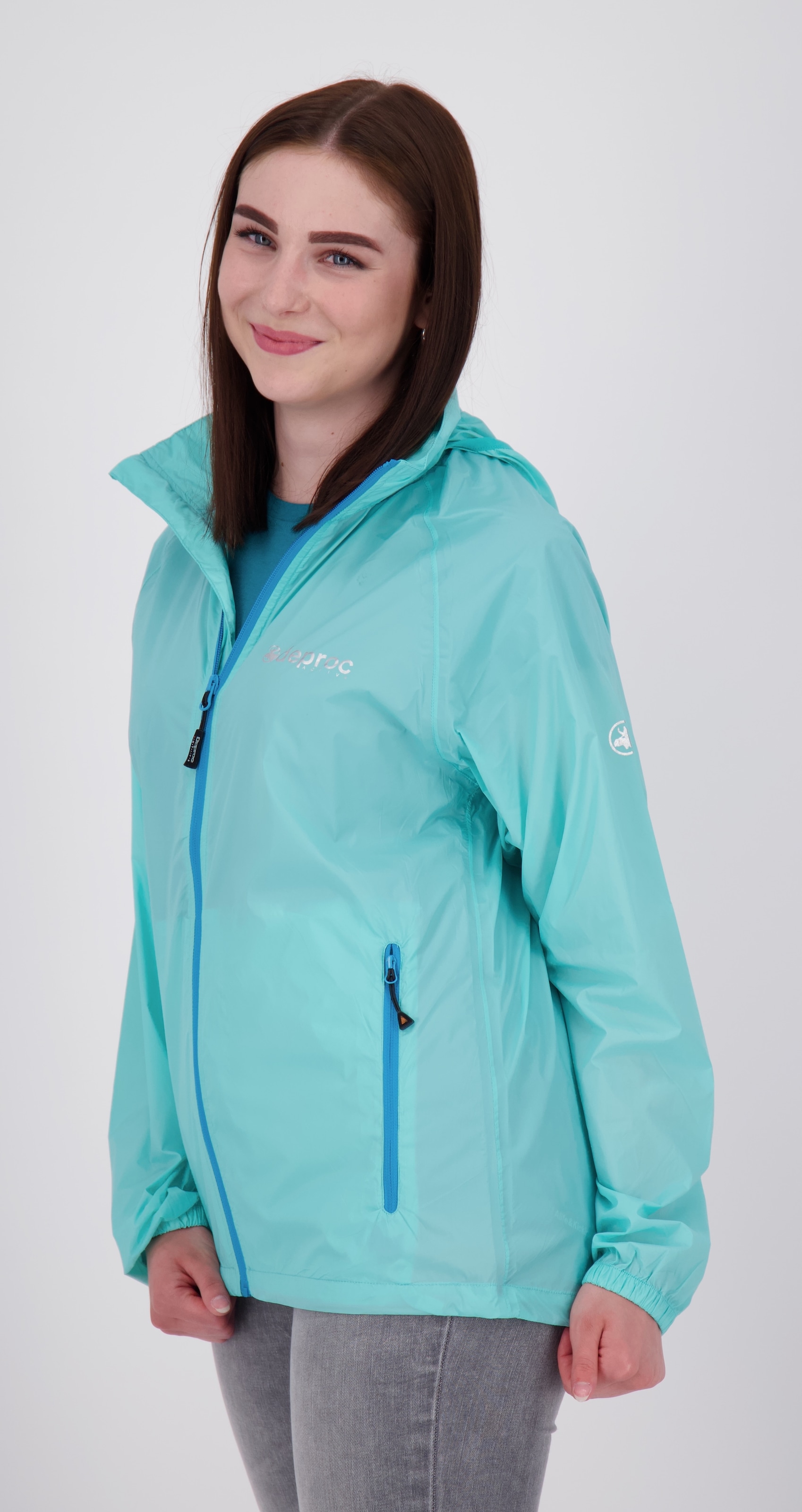 DEPROC Active Veste de pluie »ROBSON WMN II« avec capuche également disponible en grandes tailles