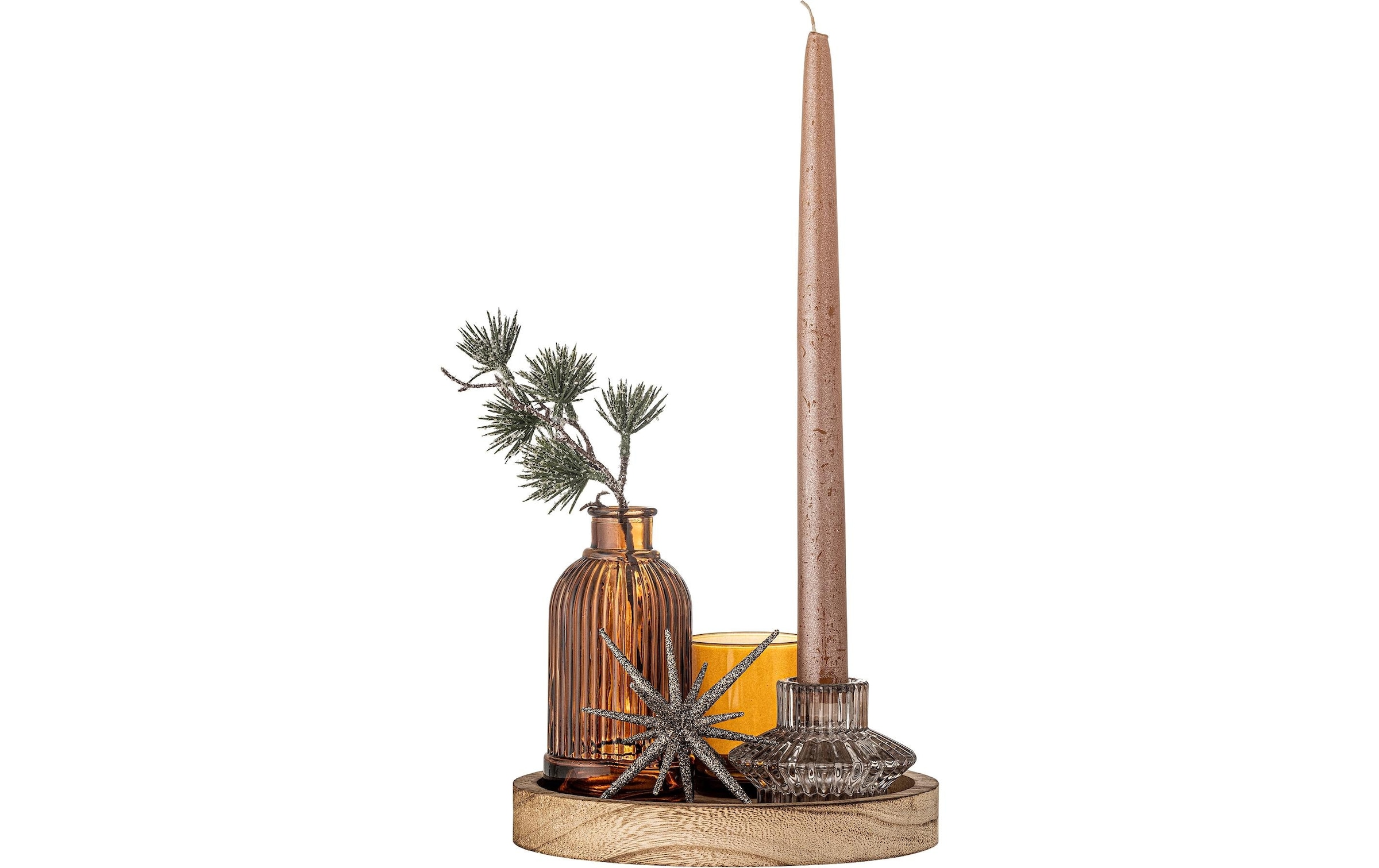 Bloomingville Plateau »Bloomingville Weihnachtsdeko Sanga 6-teilig«