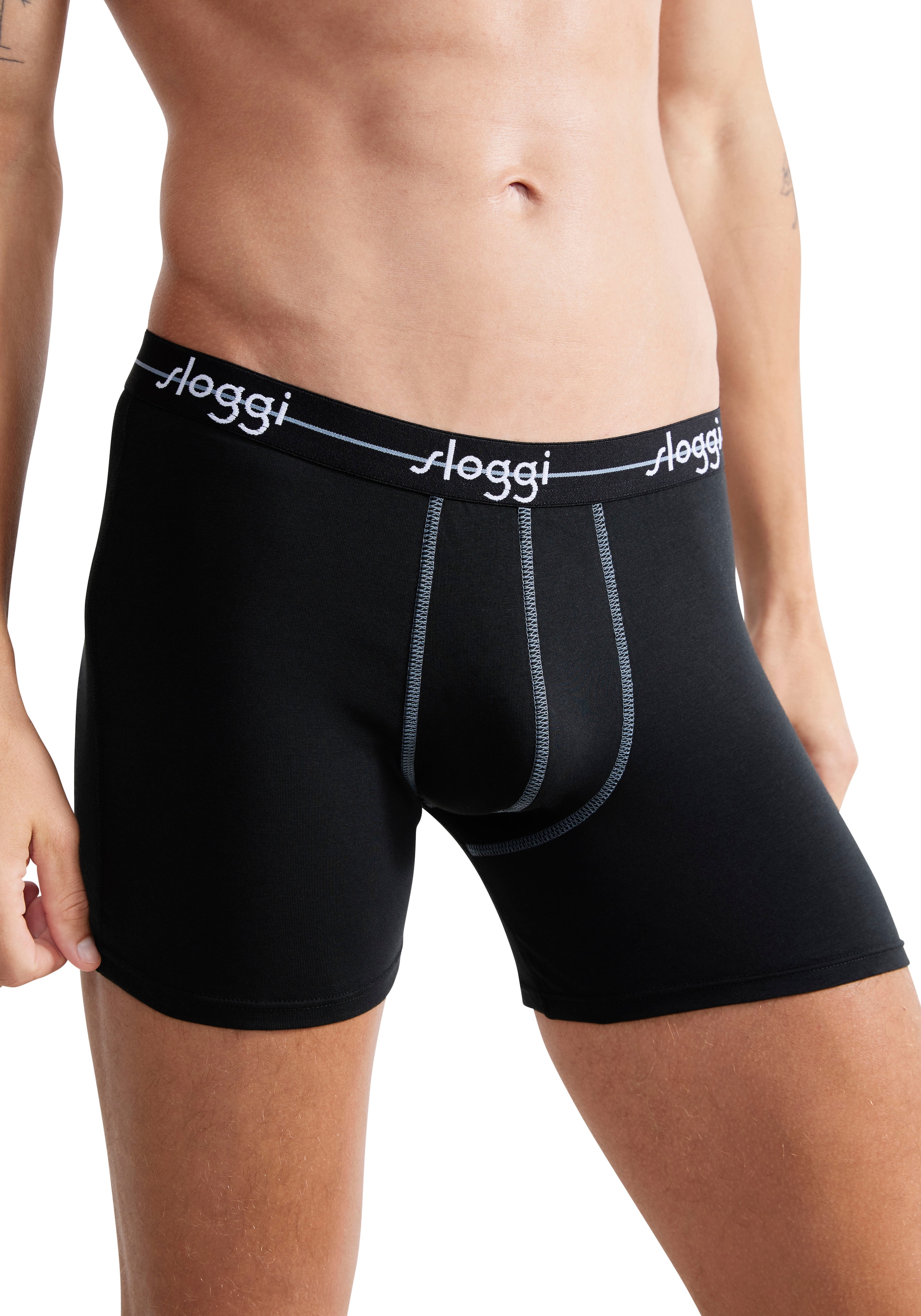 sloggi Boxershorts »men Start Short C2P box« 2er Pack,  moderne bequeme Basics