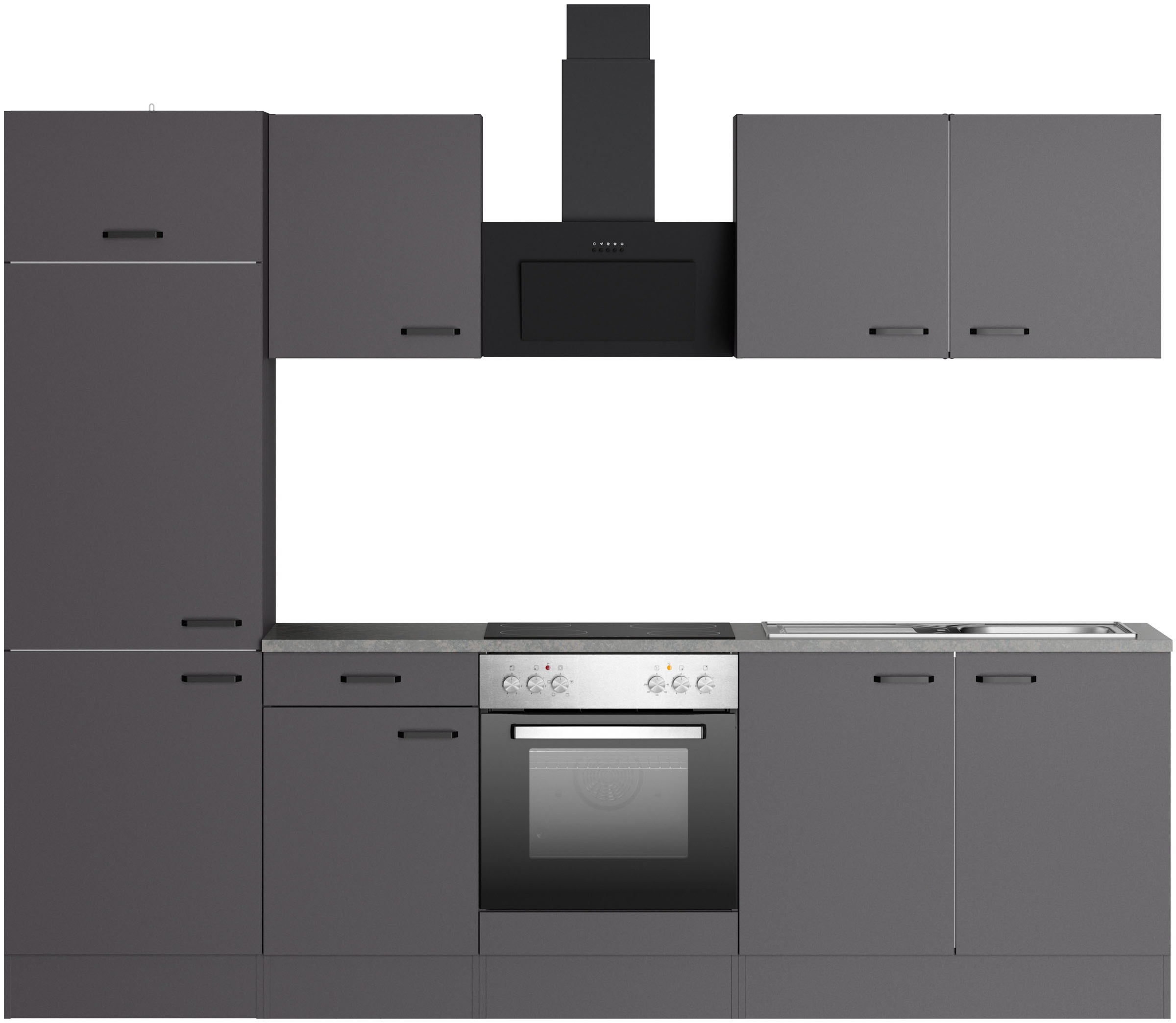 OPTIFIT Küchenzeile »OPTImulti« Breite 270 cm, wahlweise mit E-Geräten