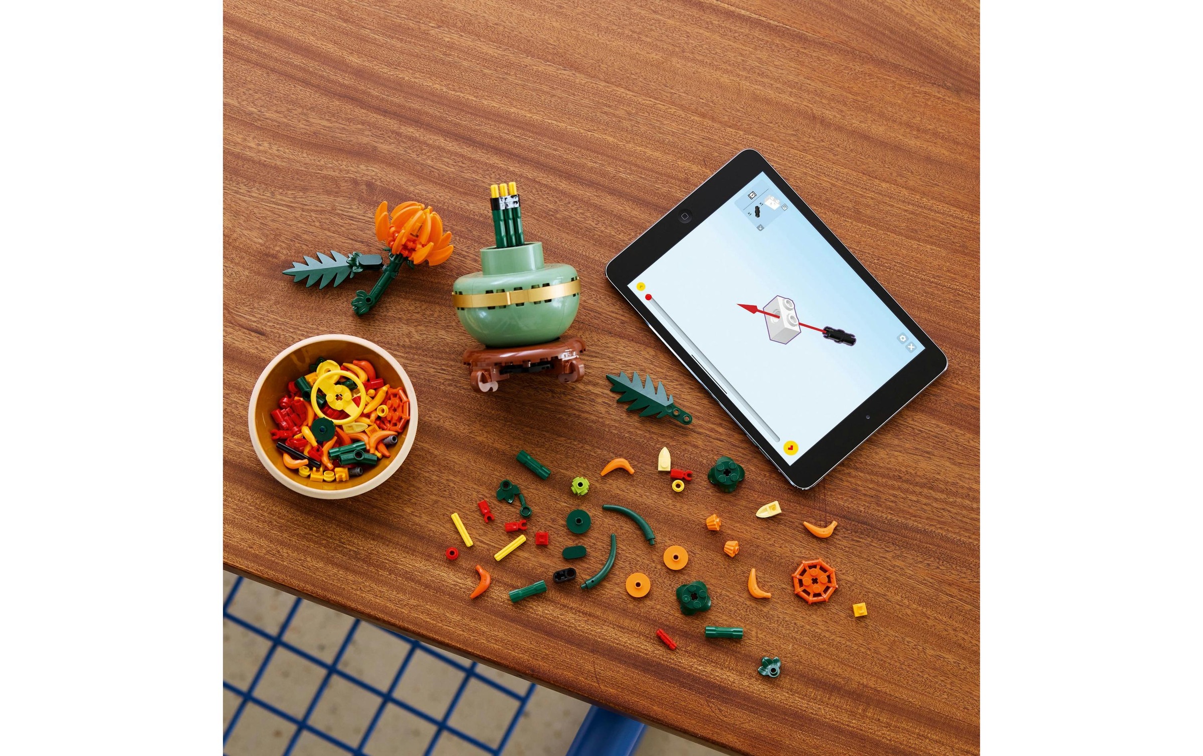 LEGO® Konstruktionsspielsteine »Icons Chrysantheme 10368«