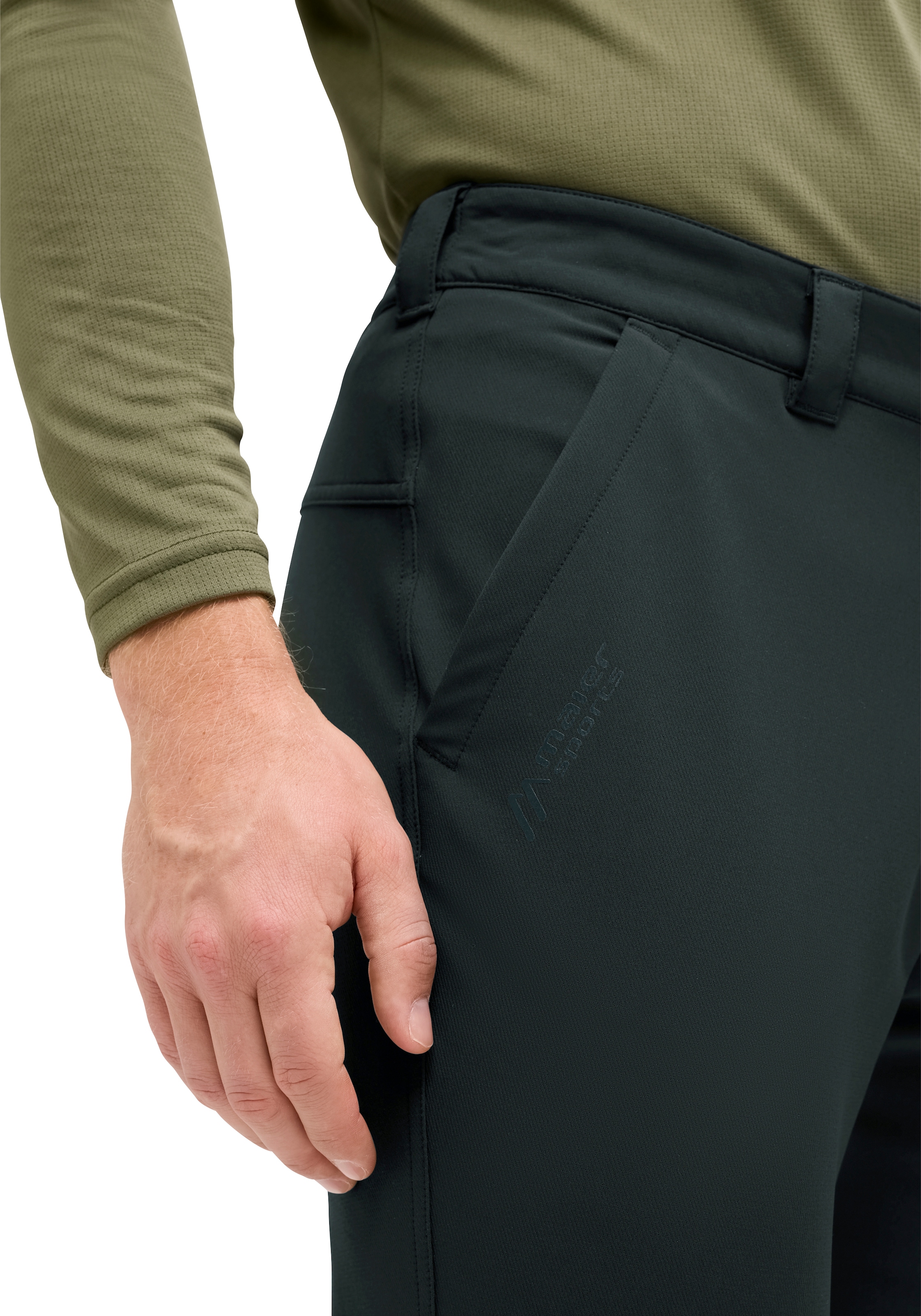 Maier Sports Outdoorhose »Essential Flex M«  Herren Winter Wanderhose, atmungsaktive Funktionshose, Regular Fit
