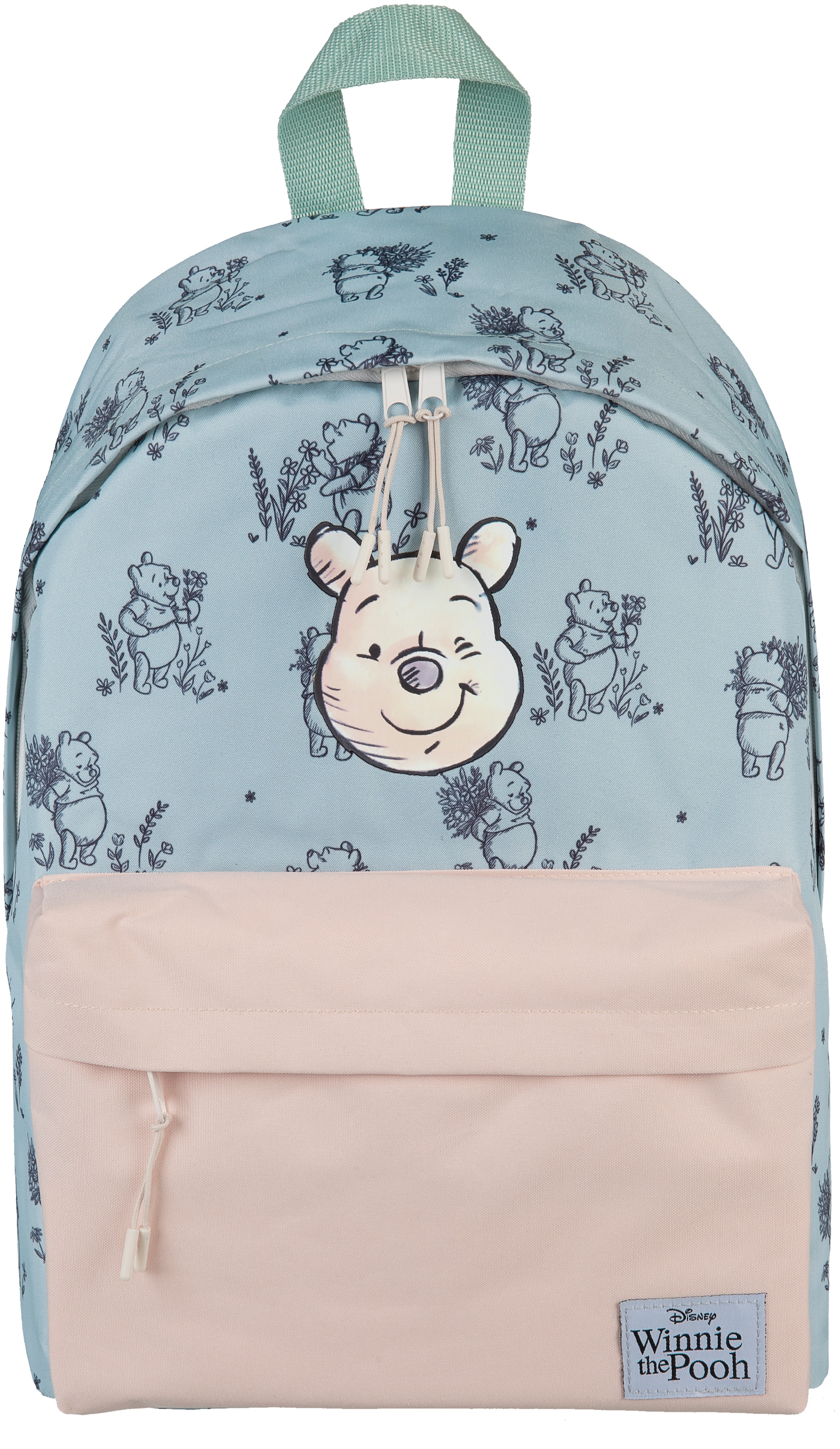 UNDERCOVER Kinderrucksack »Winnie Pooh« inkluisve Notizbuch A5 und Mäppchen