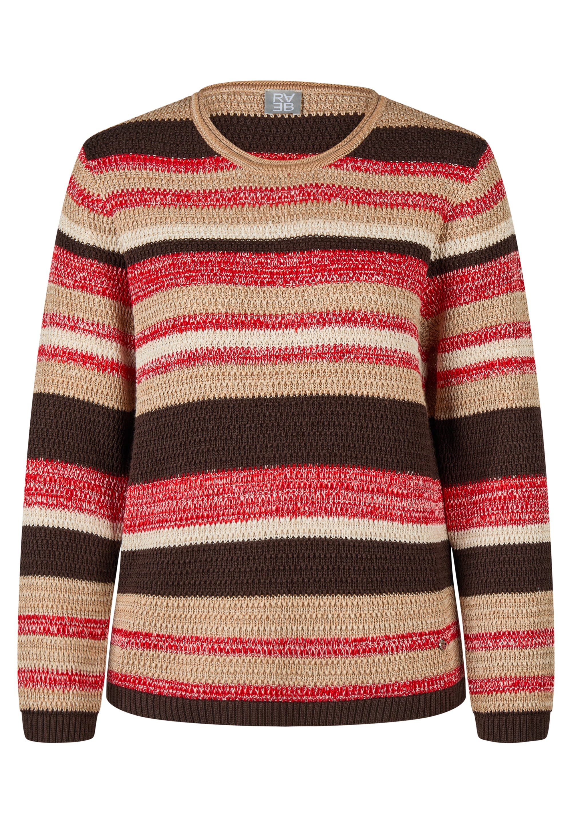 Rabe Pull en tricot im Streifen-Look