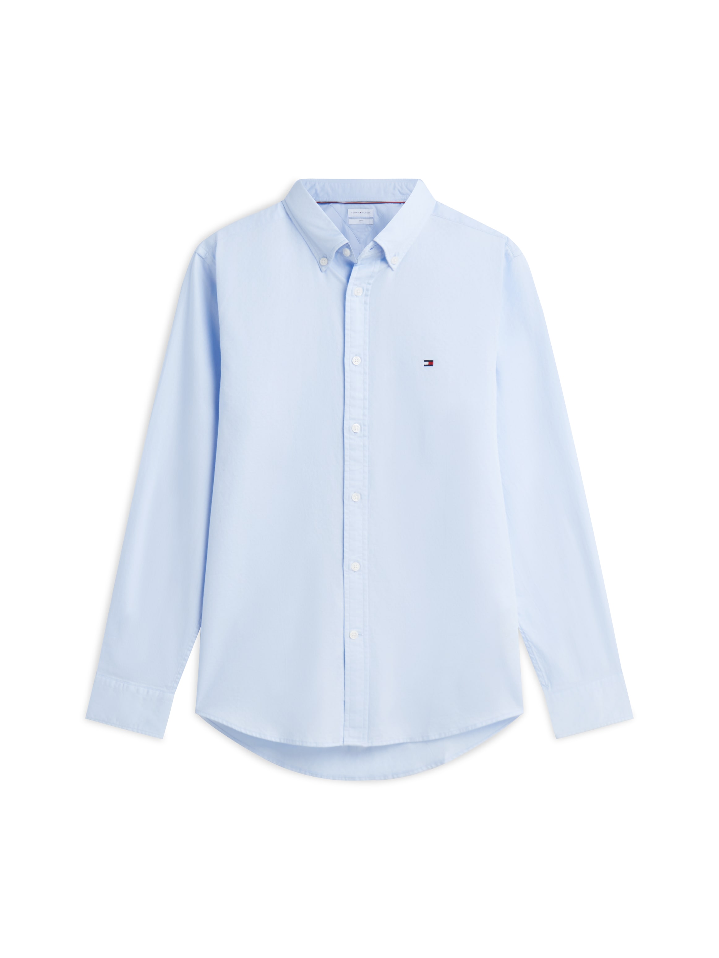 Tommy Hilfiger Langarmhemd »FLEX DOBBY SLIM FIT« Slim Fit Dobby Structure