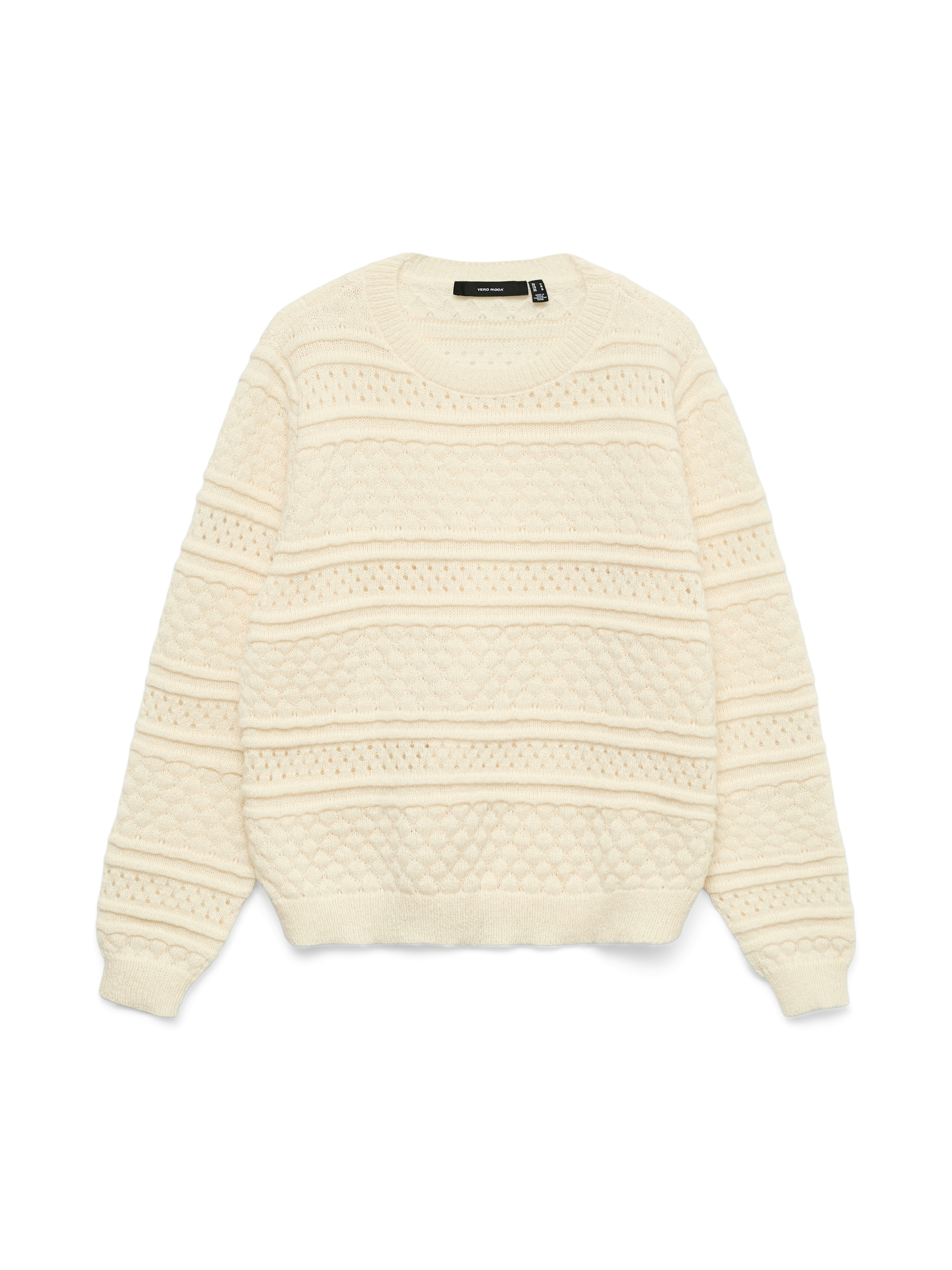 Vero Moda Pull en tricot »VMLEO LS O-NECK PULLOVER BF«