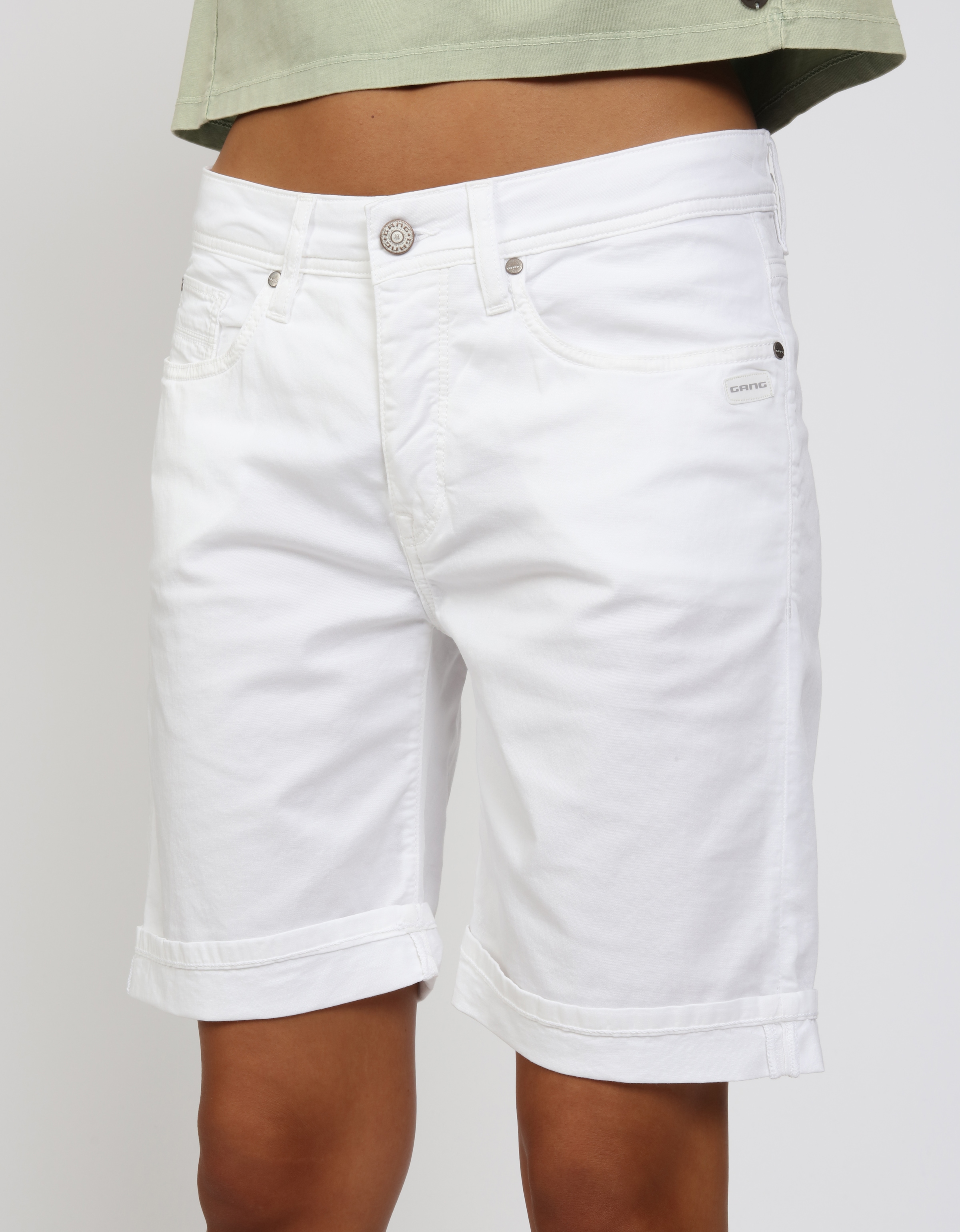 GANG Shorts »94NICA SHORTS«  mit Knopfleiste, Boyfriend Fit