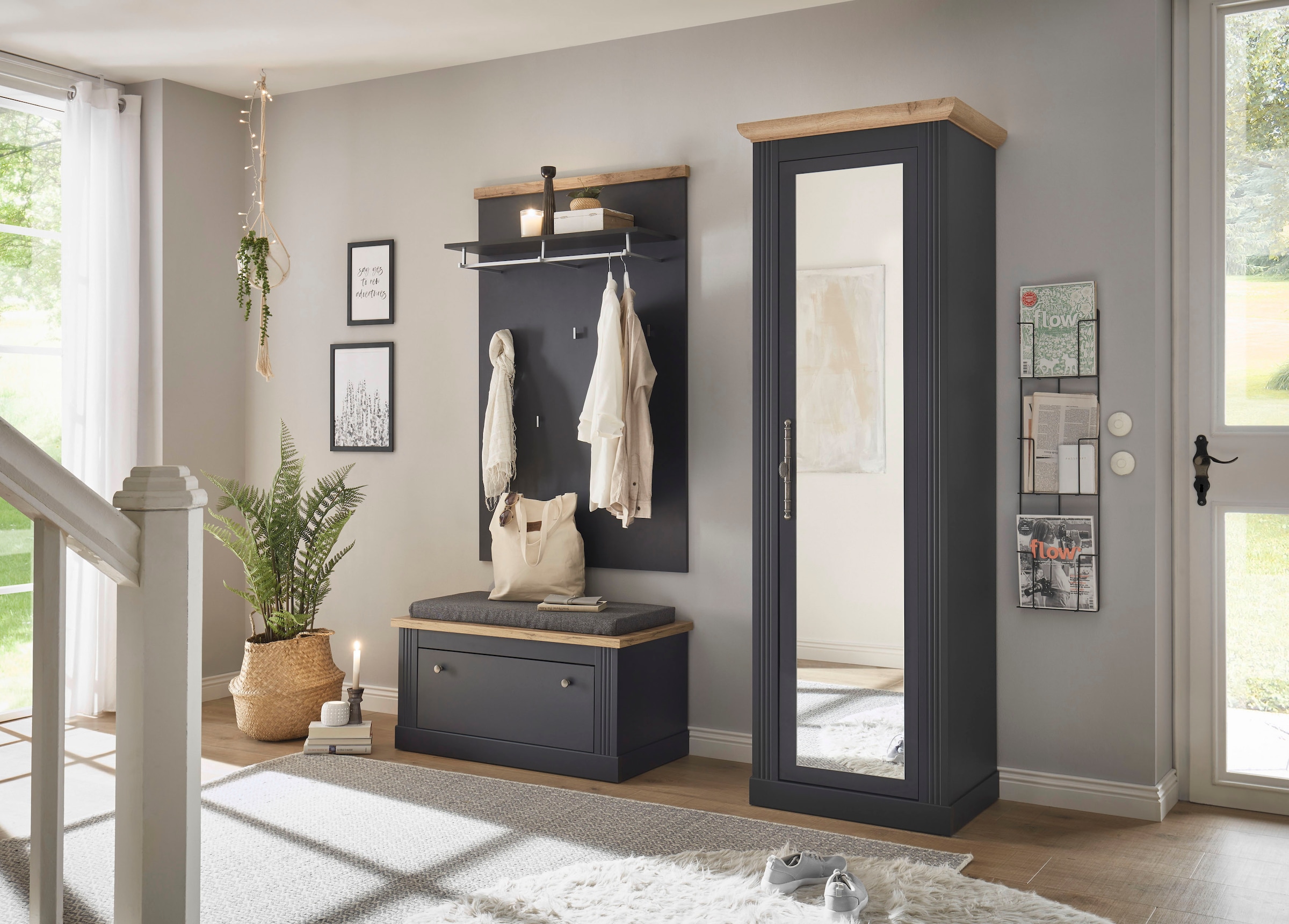 GOODproduct Schuhschrank »WESTMINSTER TOPSELLER!« Höhe ca. 203 cm,  im romantischen Landhausstil