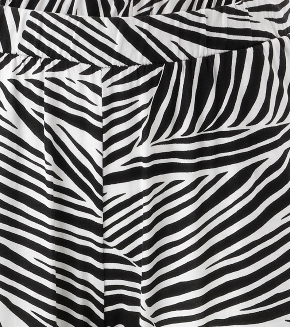 Aniston SELECTED Schlupfhose  mit trendigen Allover-Print