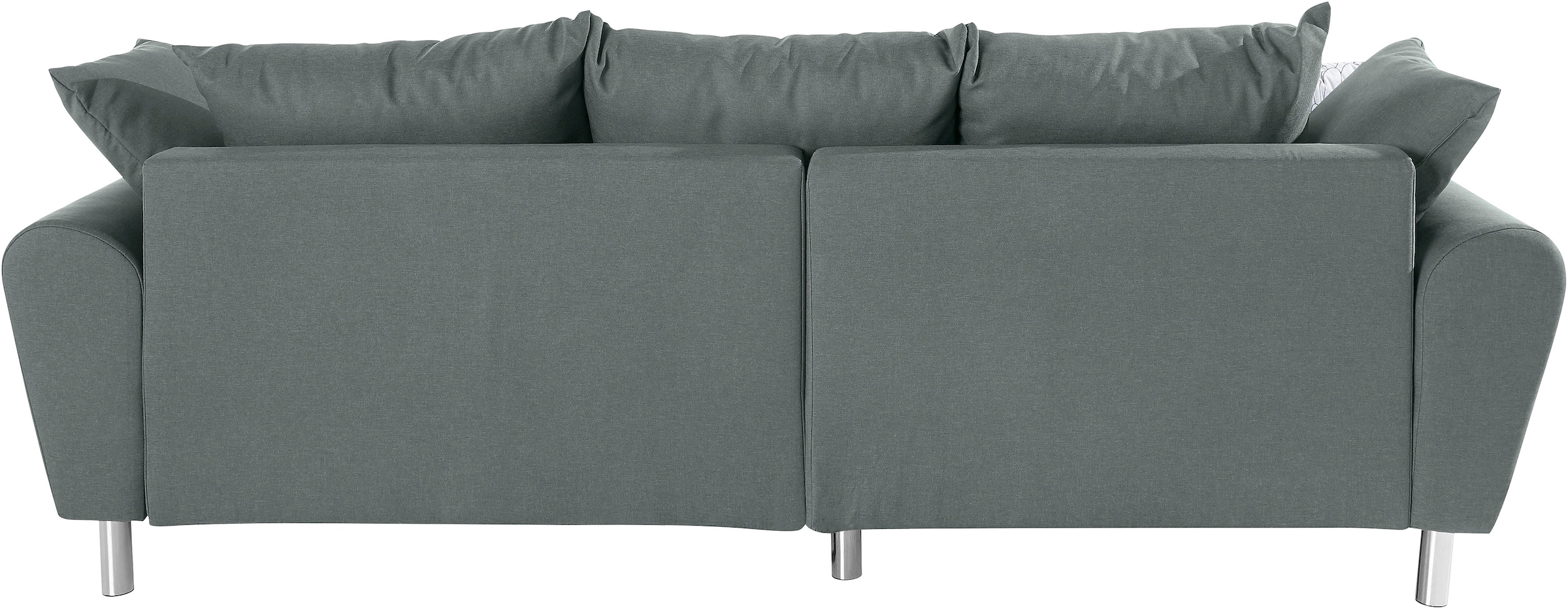COLLECTION AB Ecksofa »Rada L-Form« inklusive Hocker, Bettfunktion und Federkern