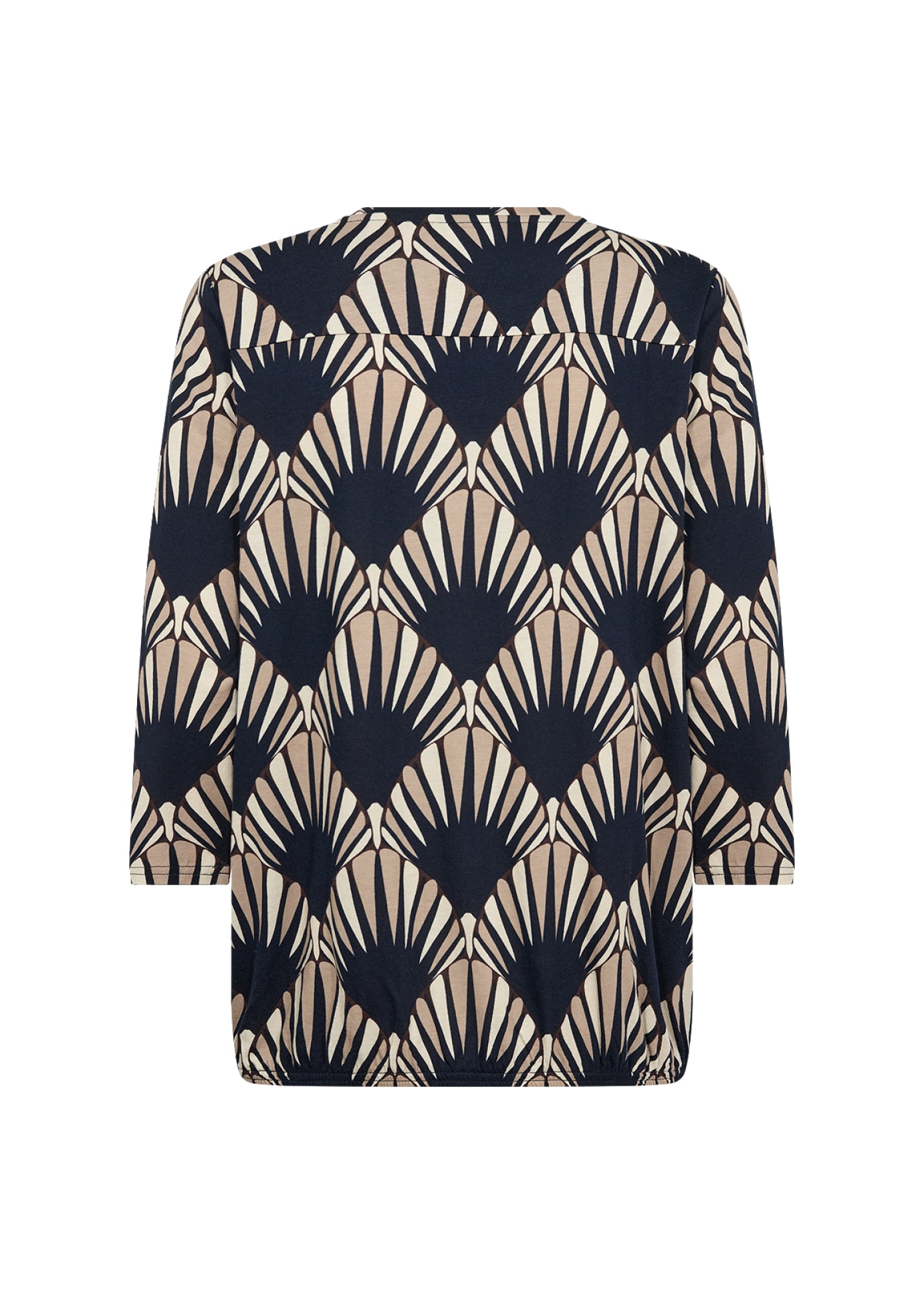 soyaconcept Chemisier à chemise »SC-FELICITY AOP 555« mélange de coton