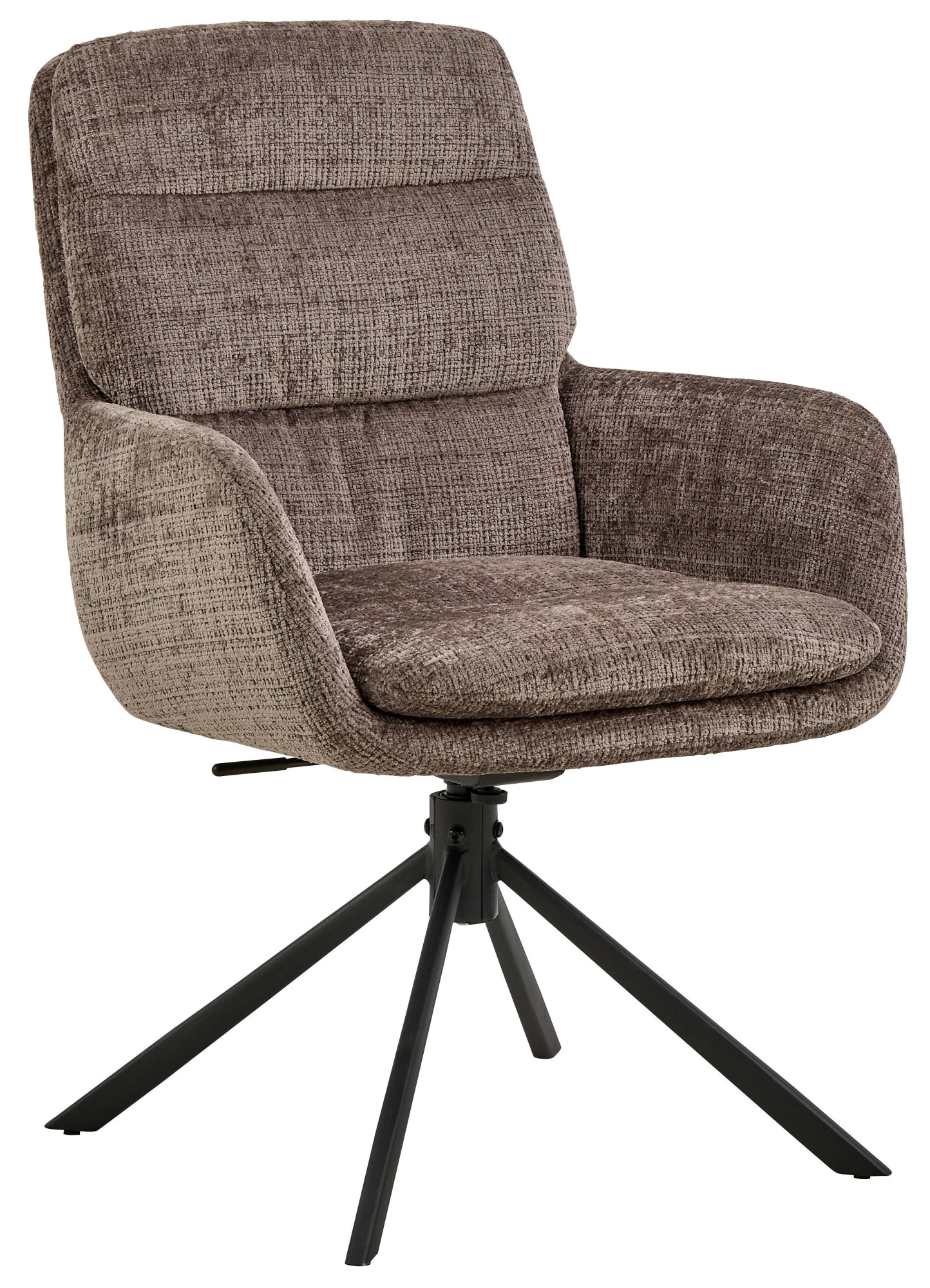 ACTONA GROUP Chaise de salle à manger »Edgar, Polsterstuhl, Stuhl« (Ensemble) 2 cuisChaise, tissu, forme en L, accoudoirs, fonction pivotante et basculante, FSC™