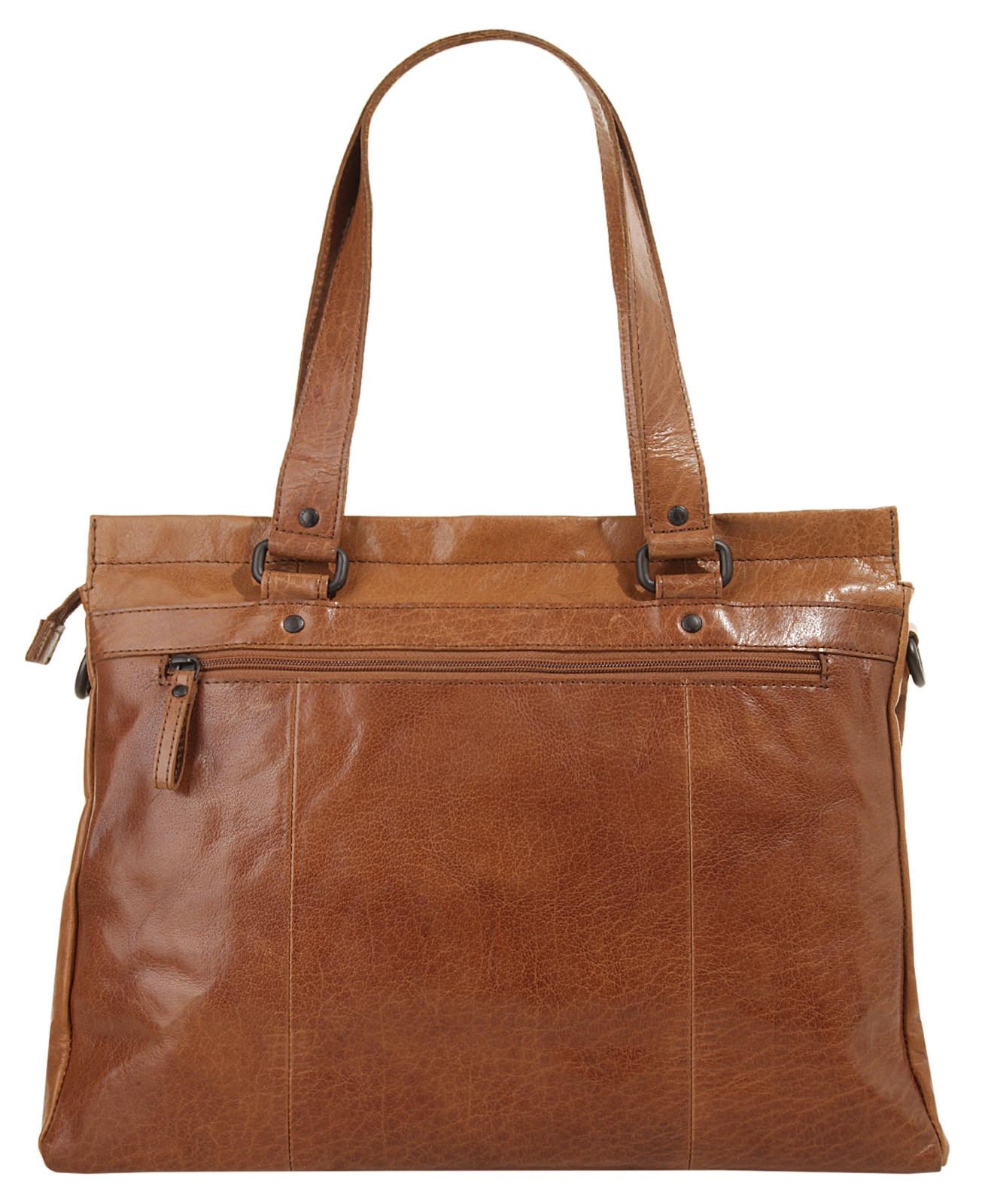 Spikes & Sparrow Shopper »LAPTOP SHOULDERBAG« echt Leder