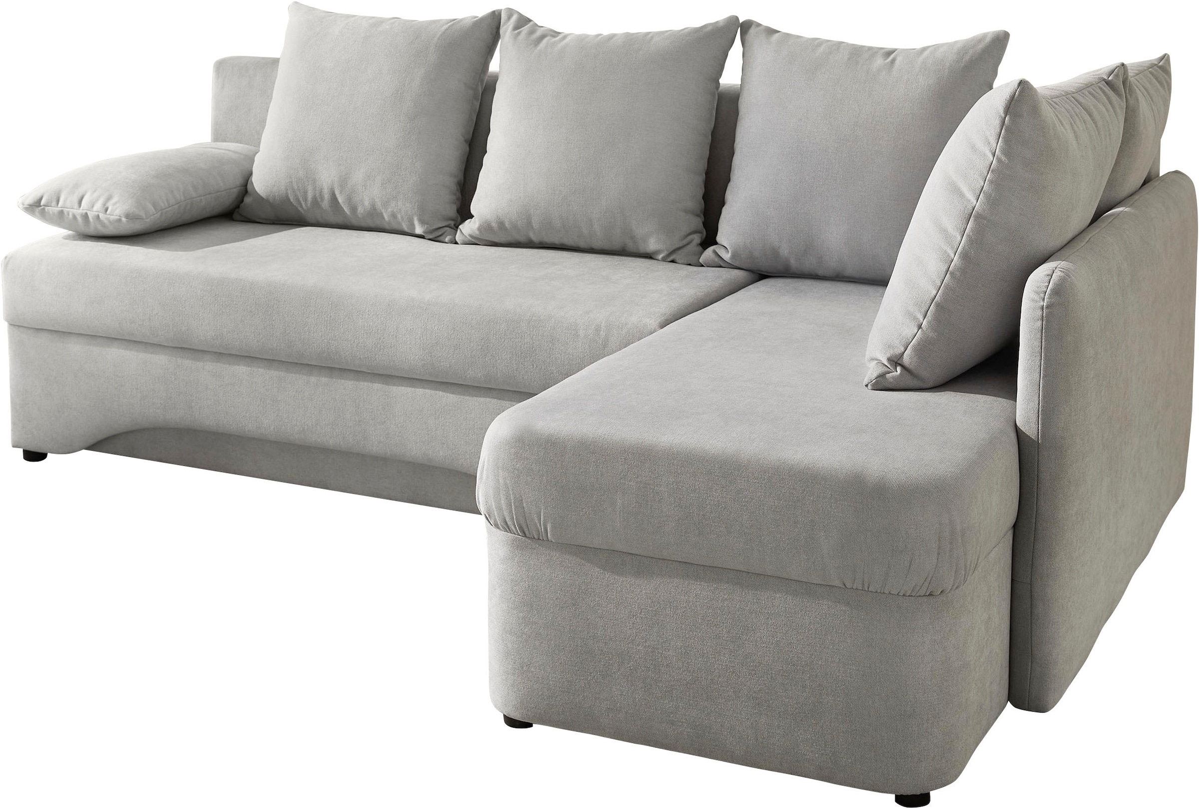 Jockenhöfer Gruppe Ecksofa »Nivaris L-Form, B: 197 cm« mit Schlaffunktion & Bettkasten, Unser Dauertiefpreis