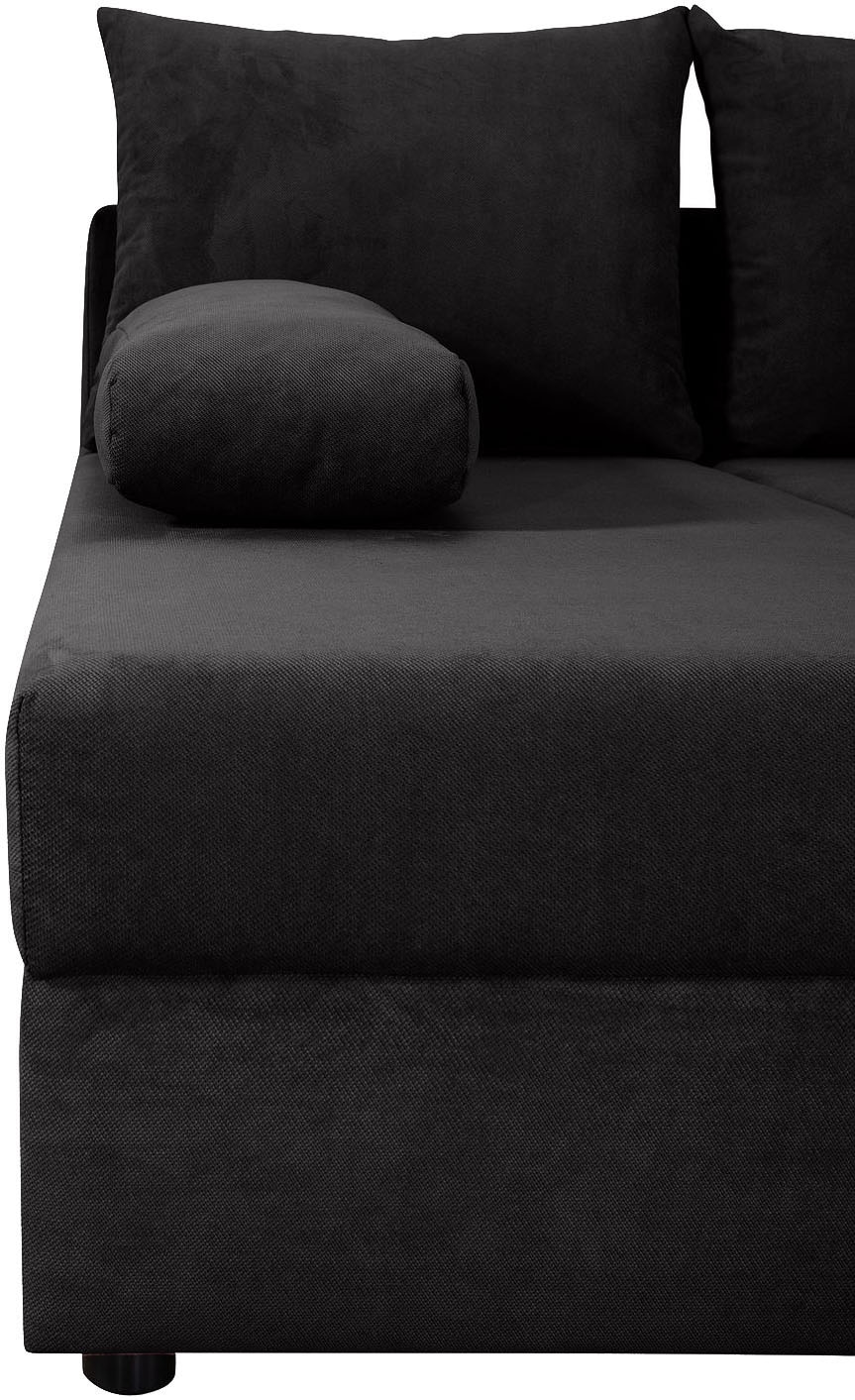 COLLECTION AB Wohnlandschaft »Pico U-Form« Wohnlandschaft,2 X Ottomane,Polyätherschaum Polsterung