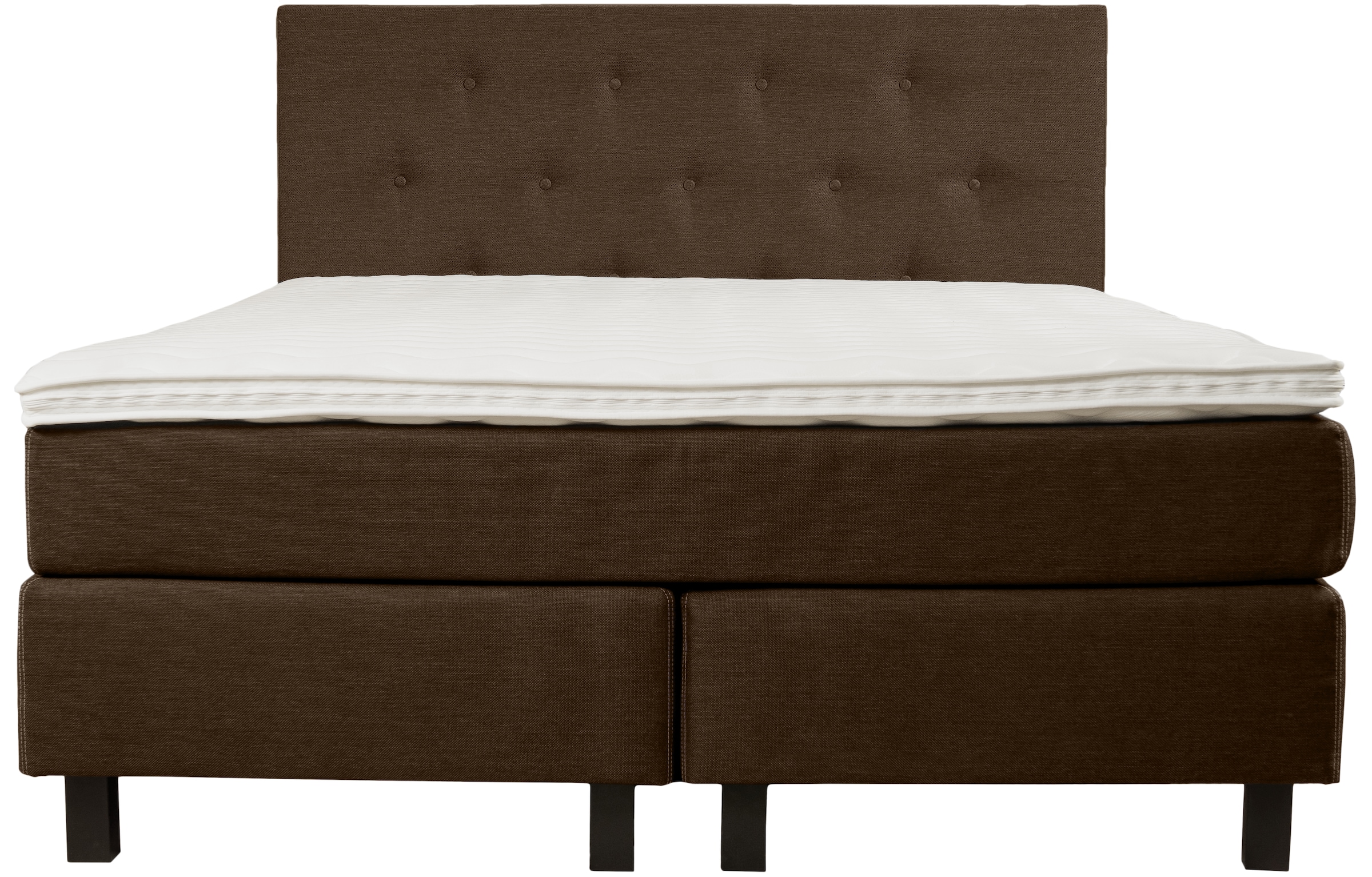 Home affaire Lit boxspring »Alenika« avec éclairage LED, avec matelas à ressorts ensachés