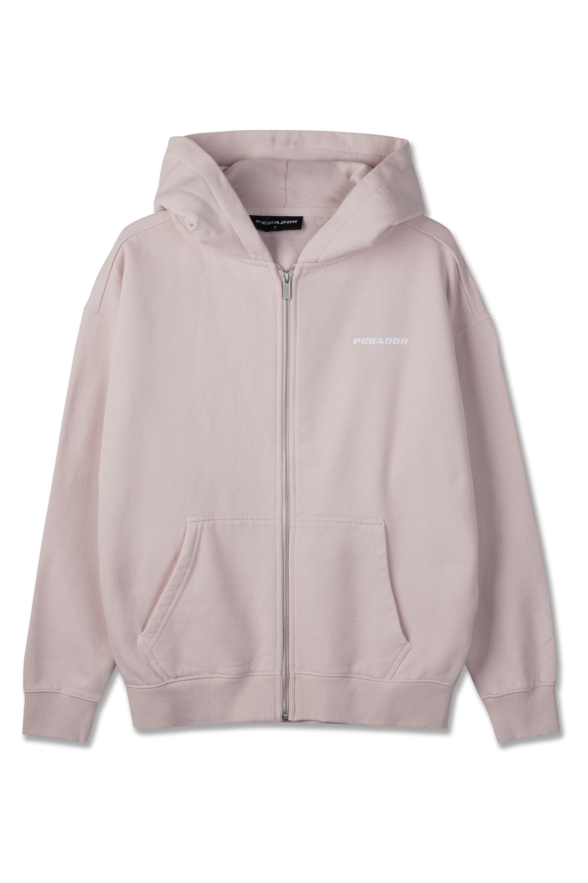 PEGADOR Sweat à capuche »Clarita Oversized Sweatjacket« mélange de coton, oversize