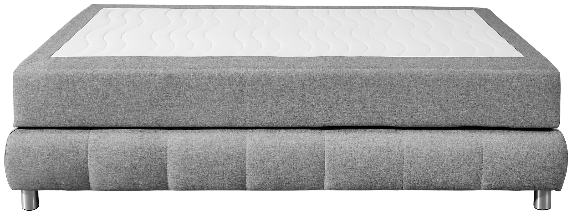 Home affaire Boxspringbett »Salo« Ohne Kopfteil, inkl. Topper, auch in Überlänge 220 cm