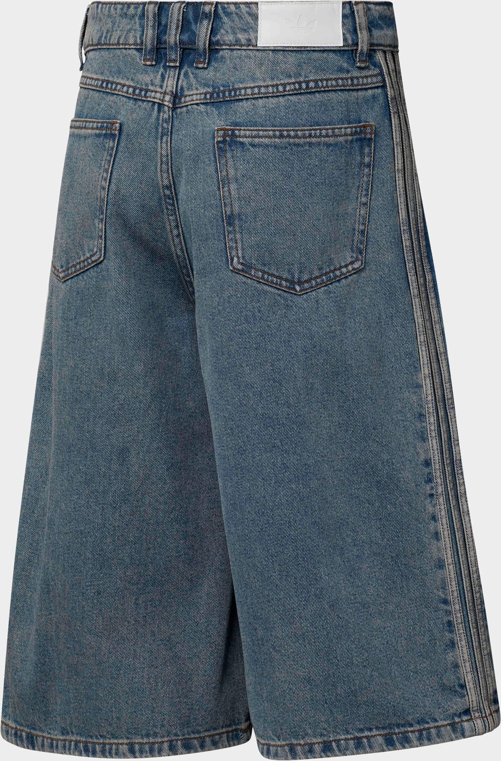 adidas Originals Shorts »DENIM-JORTS, MITTELHOHER BUND«  sportlicher Stil, aus Baumwolle, eng geschnitten, für Erwachsene