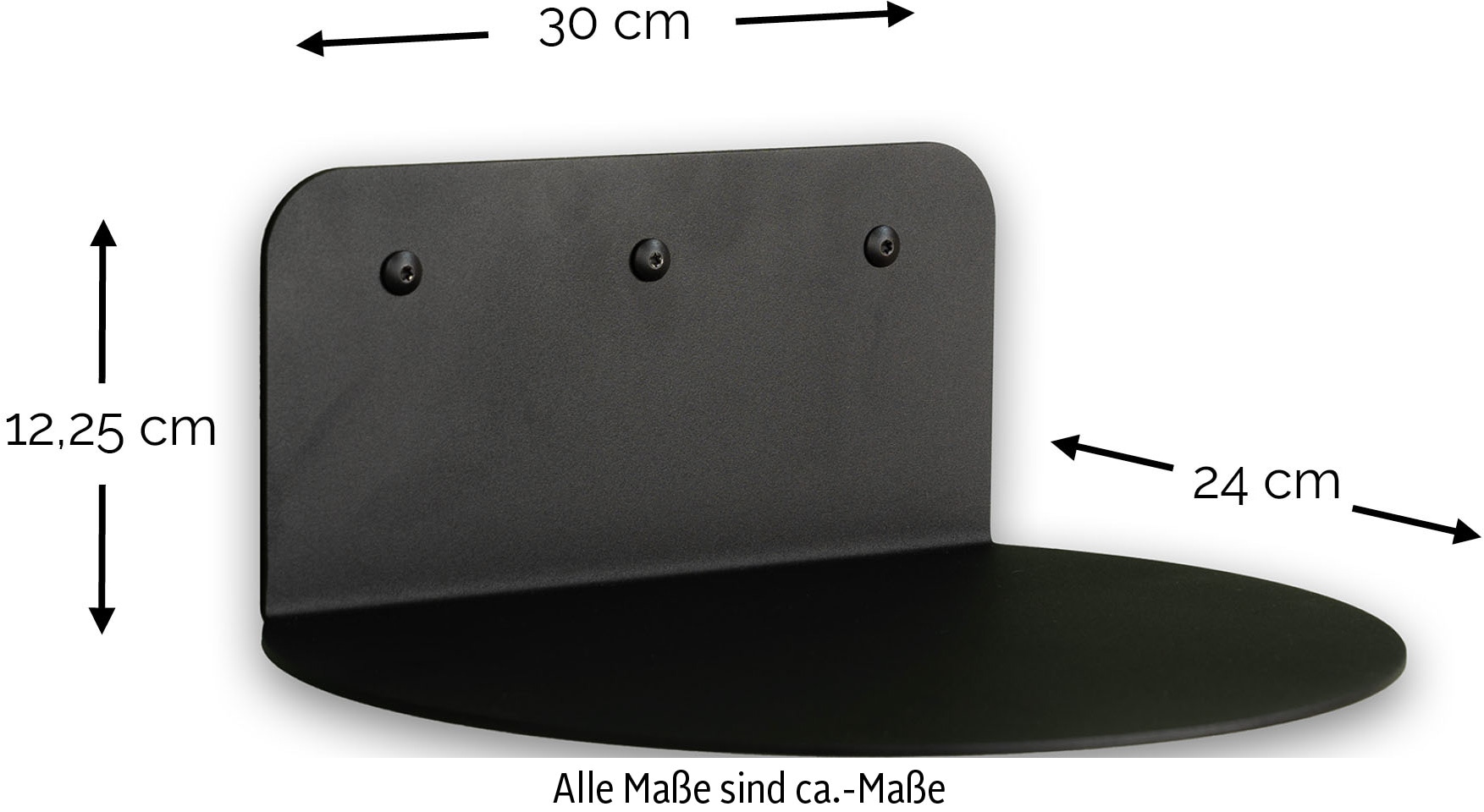 Spinder Design Étagère murale »FLEX« 1 cuis tlg. Étagère murale multifonction en acier